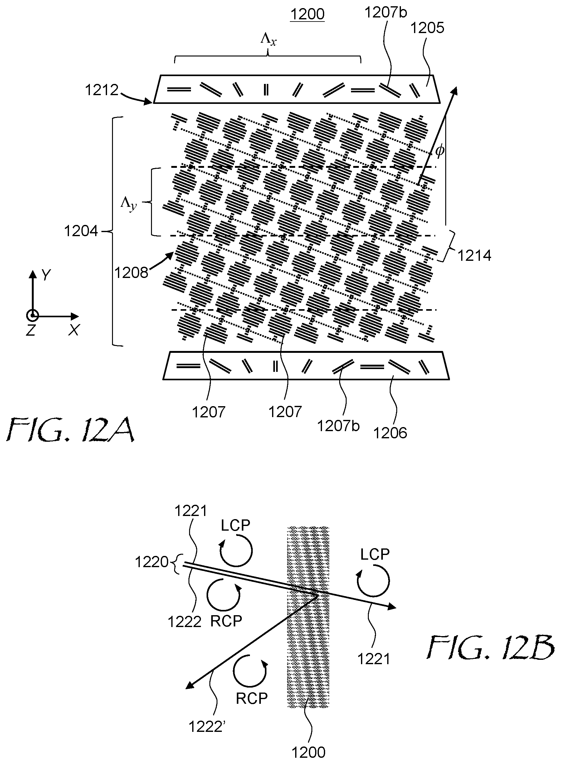 Patent US12613446 Figure 11 – Optical modulator and image projector based on leaky-mode waveguide with spatial multiplexing