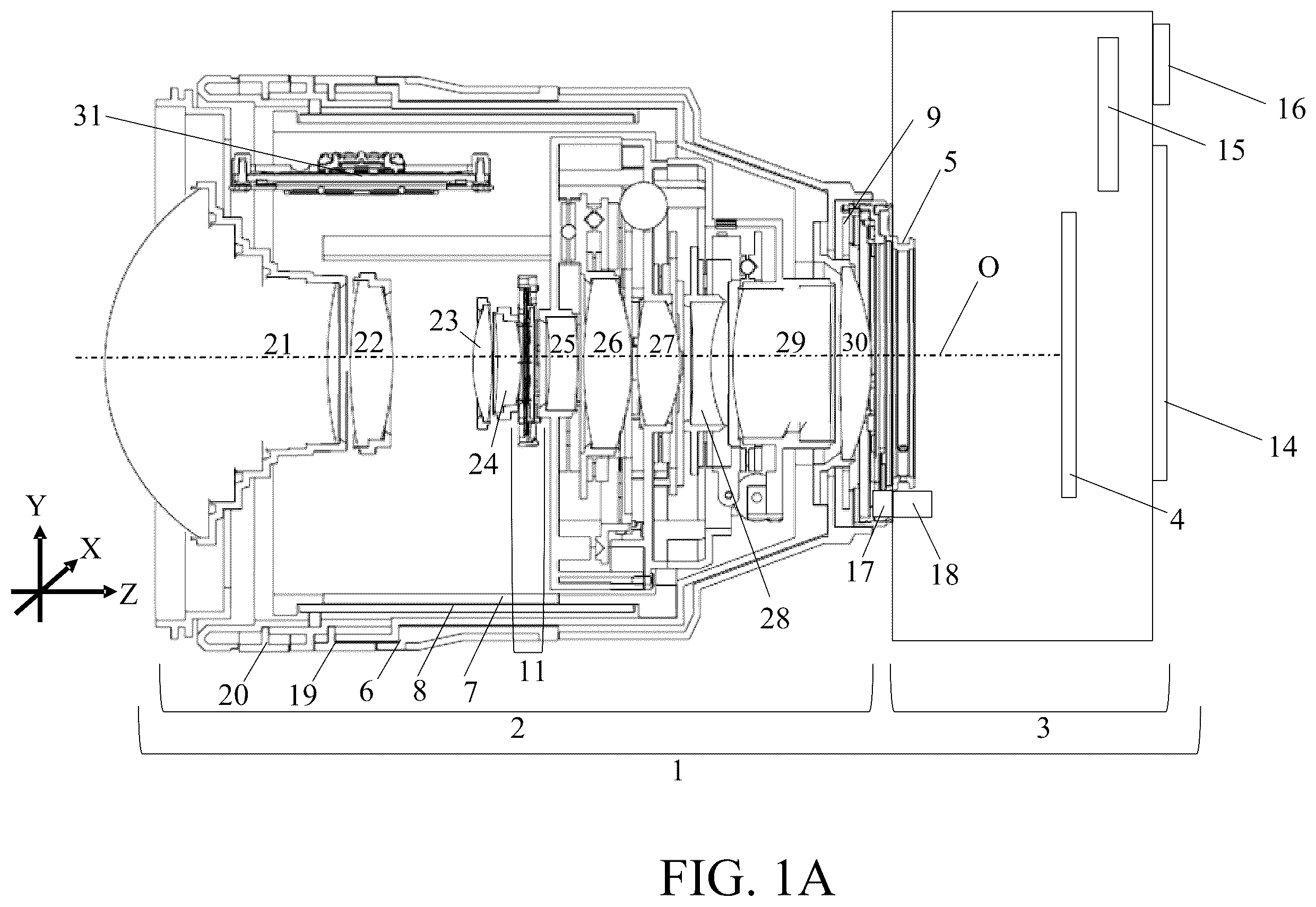 Patent US12613449 Figure 1 – Control apparatus, lens apparatus, image pickup apparatus, and camera system