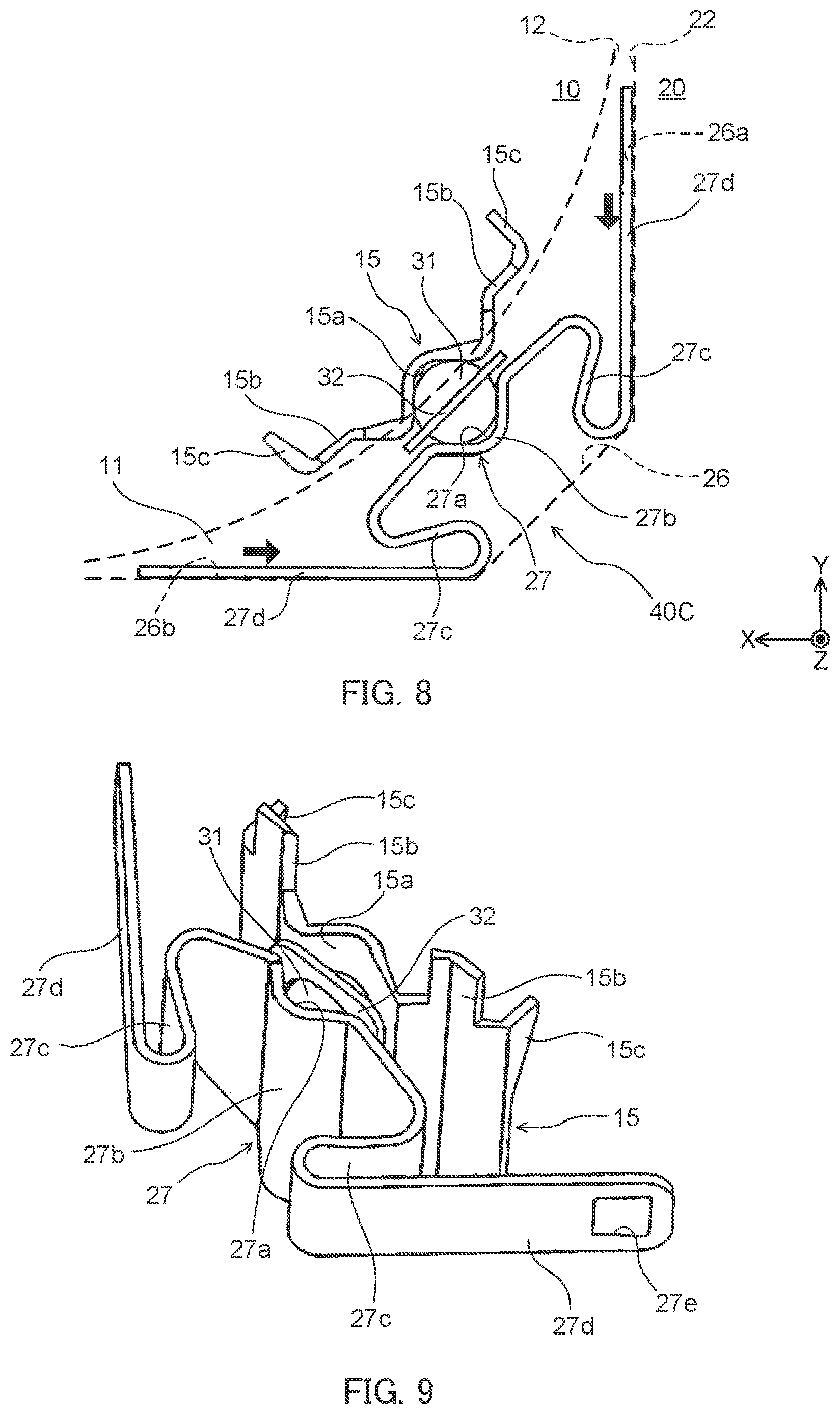 Patent US12613454 Figure 5 – Optical element driving device, camera module, and camera-mounted device