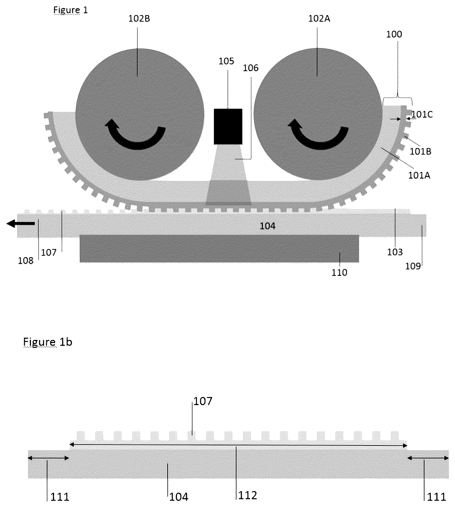 Patent US12613464 Figure 1 – Method for texturing discrete substrates