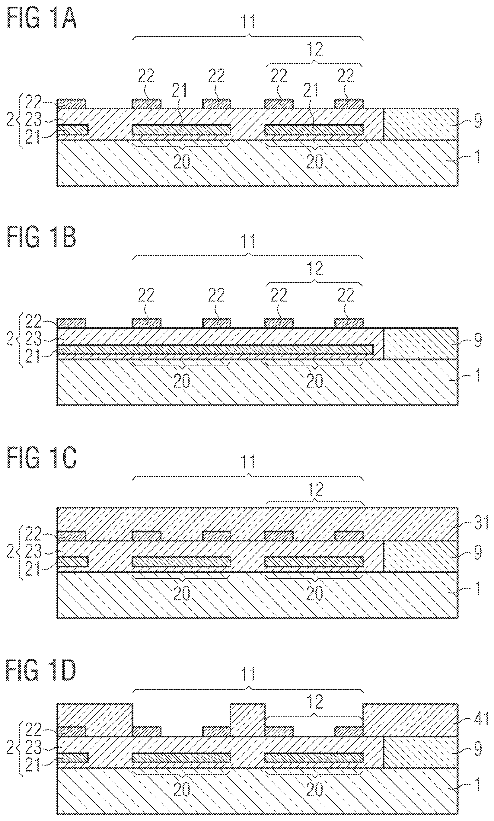 Patent US12613471 Figure 1 – Method for manufacturing a sensor device
