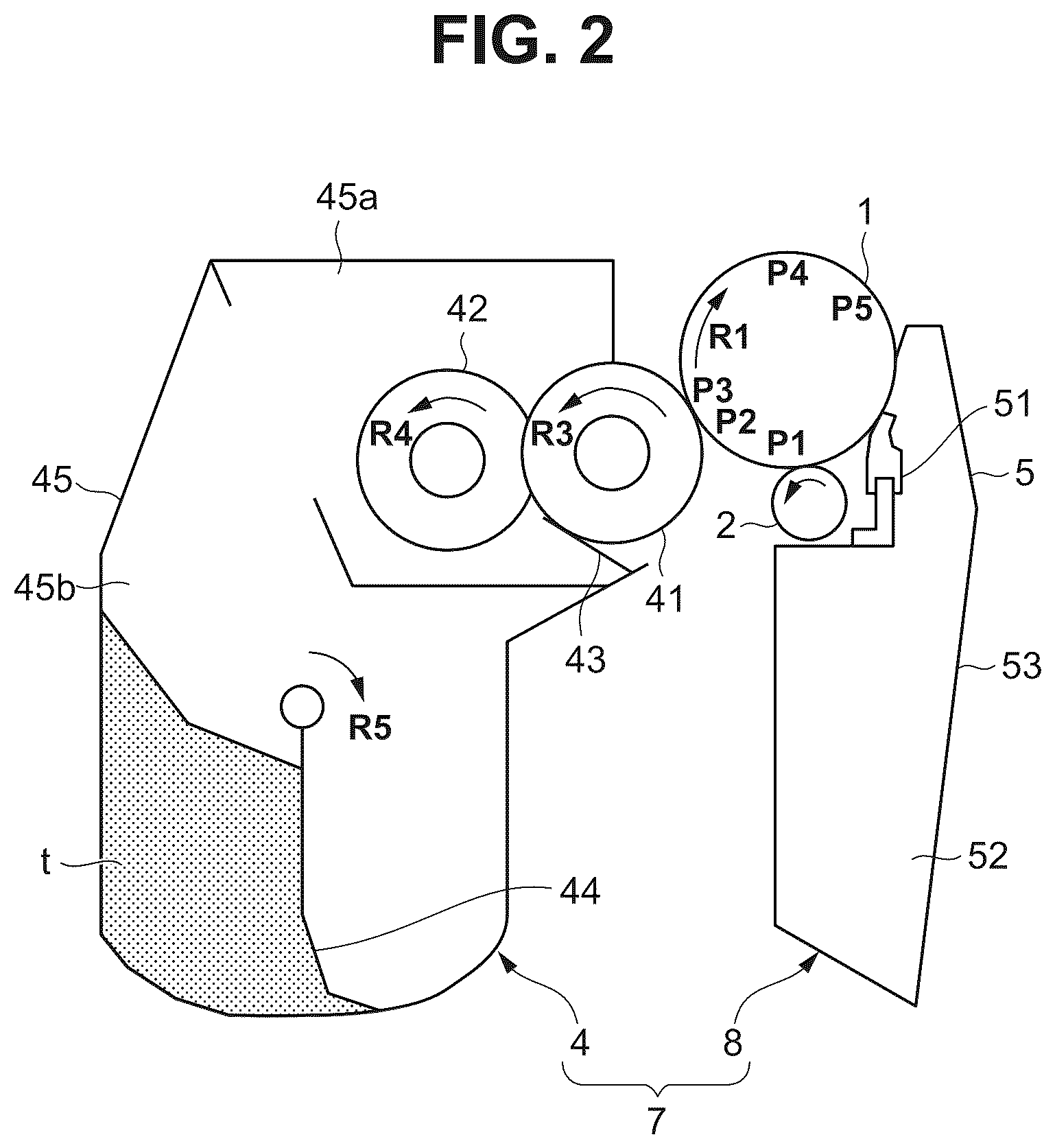 Patent US12613480 Figure 2 – Image forming apparatus with charging current detector