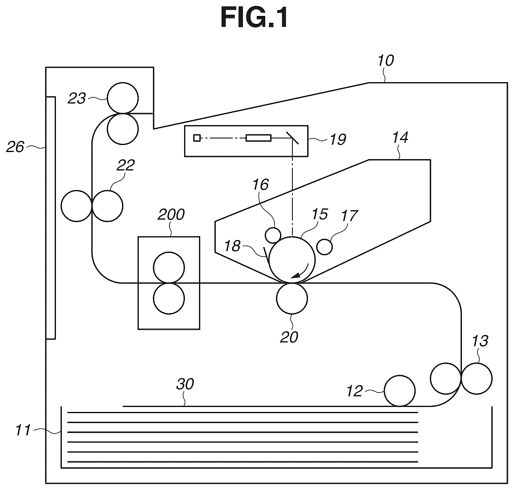 Patent US12613483 Figure 1 – Heater with plural conductors with curved current path therebetween