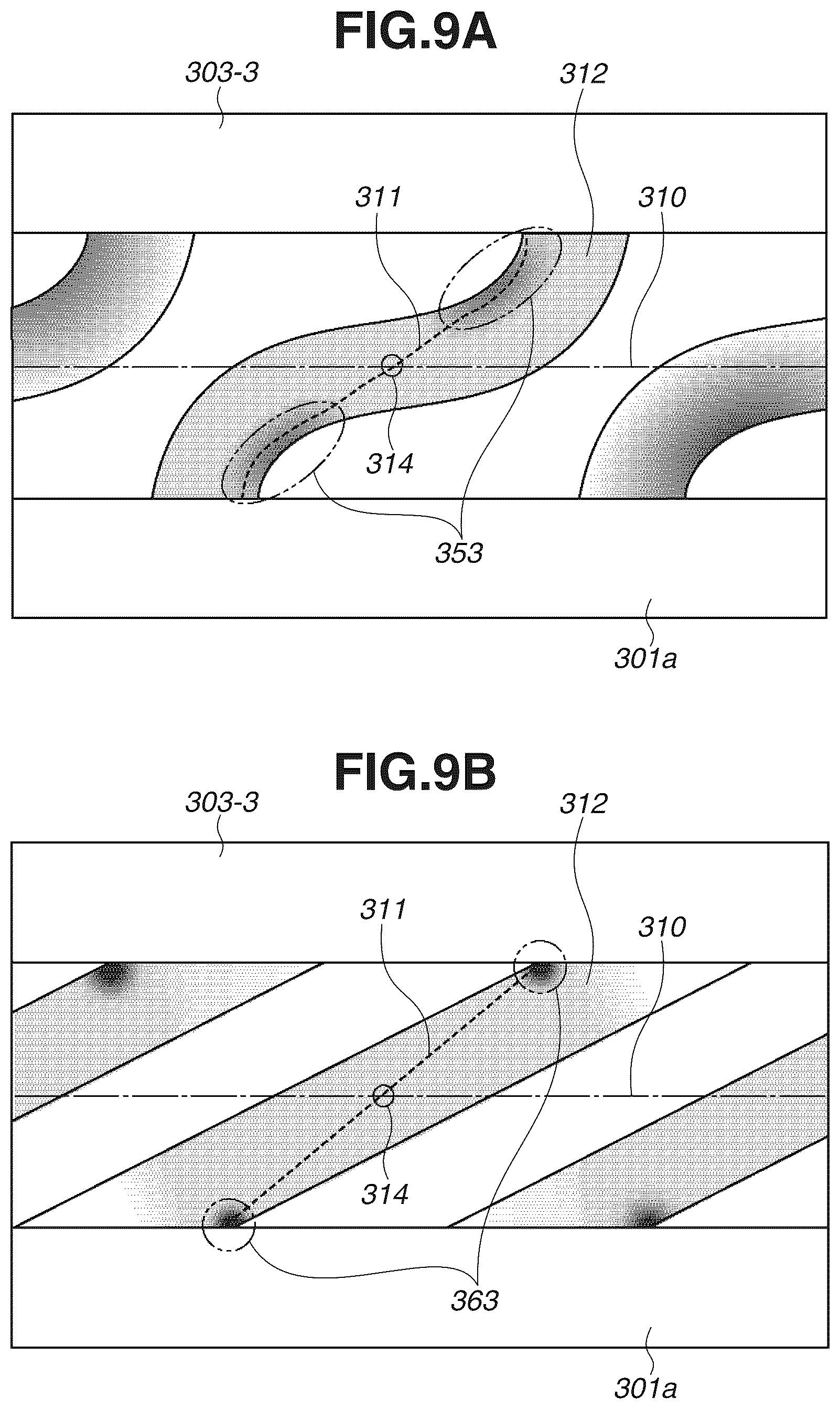 Patent US12613483 Figure 9 – Heater with plural conductors with curved current path therebetween