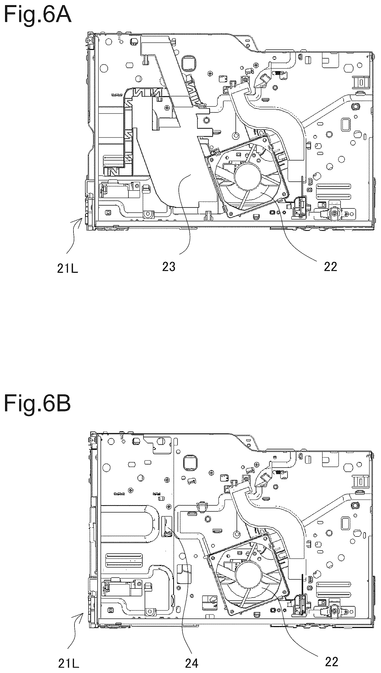 Patent US12613485 Figure 6 – Image forming apparatus capable of shifting fixing unit vertically upward in conjunction with behavior of switching state of fixing member and pressing member