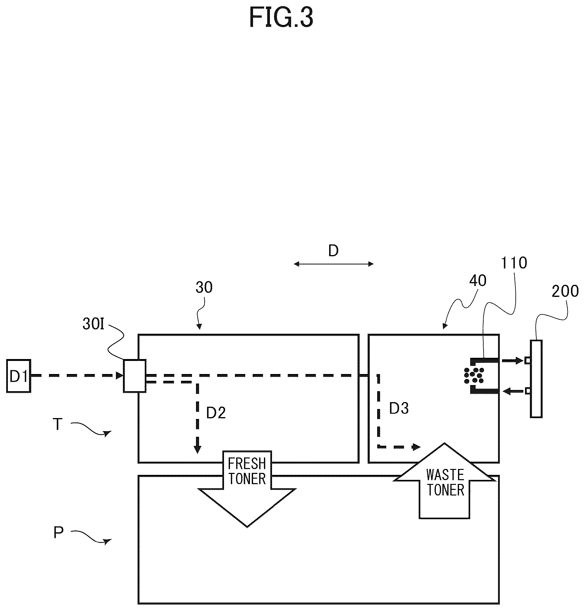 Patent US12613490 Figure 3 – Image forming apparatus with positioning mechanism for detection unit and for contact unit