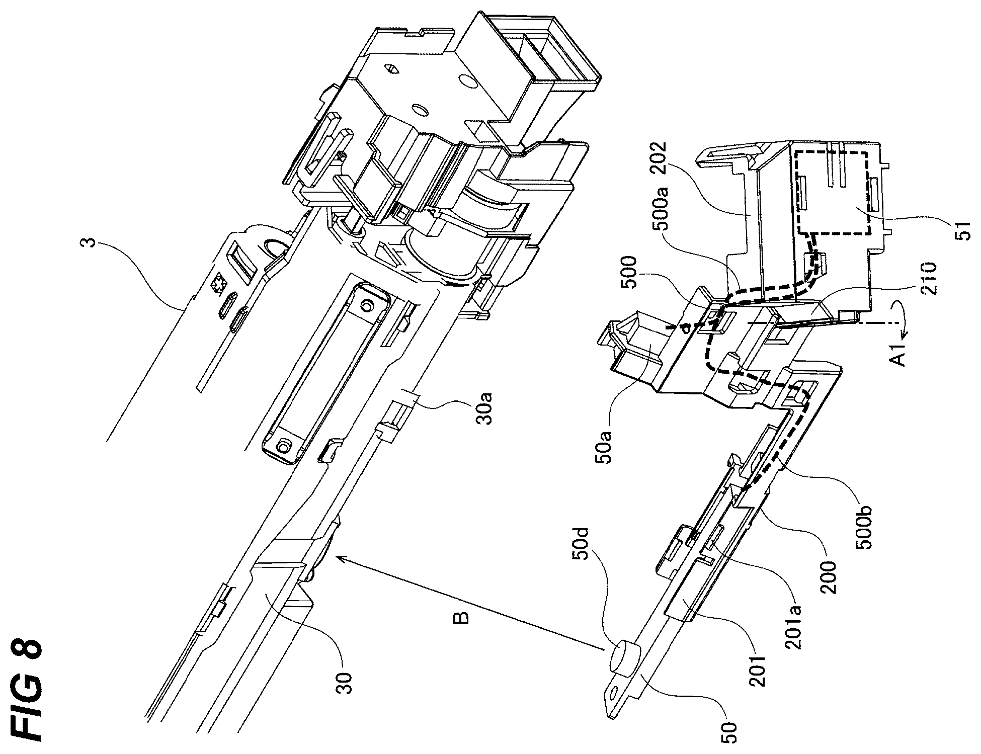 Patent US12613491 Figure 8 – Cartridge