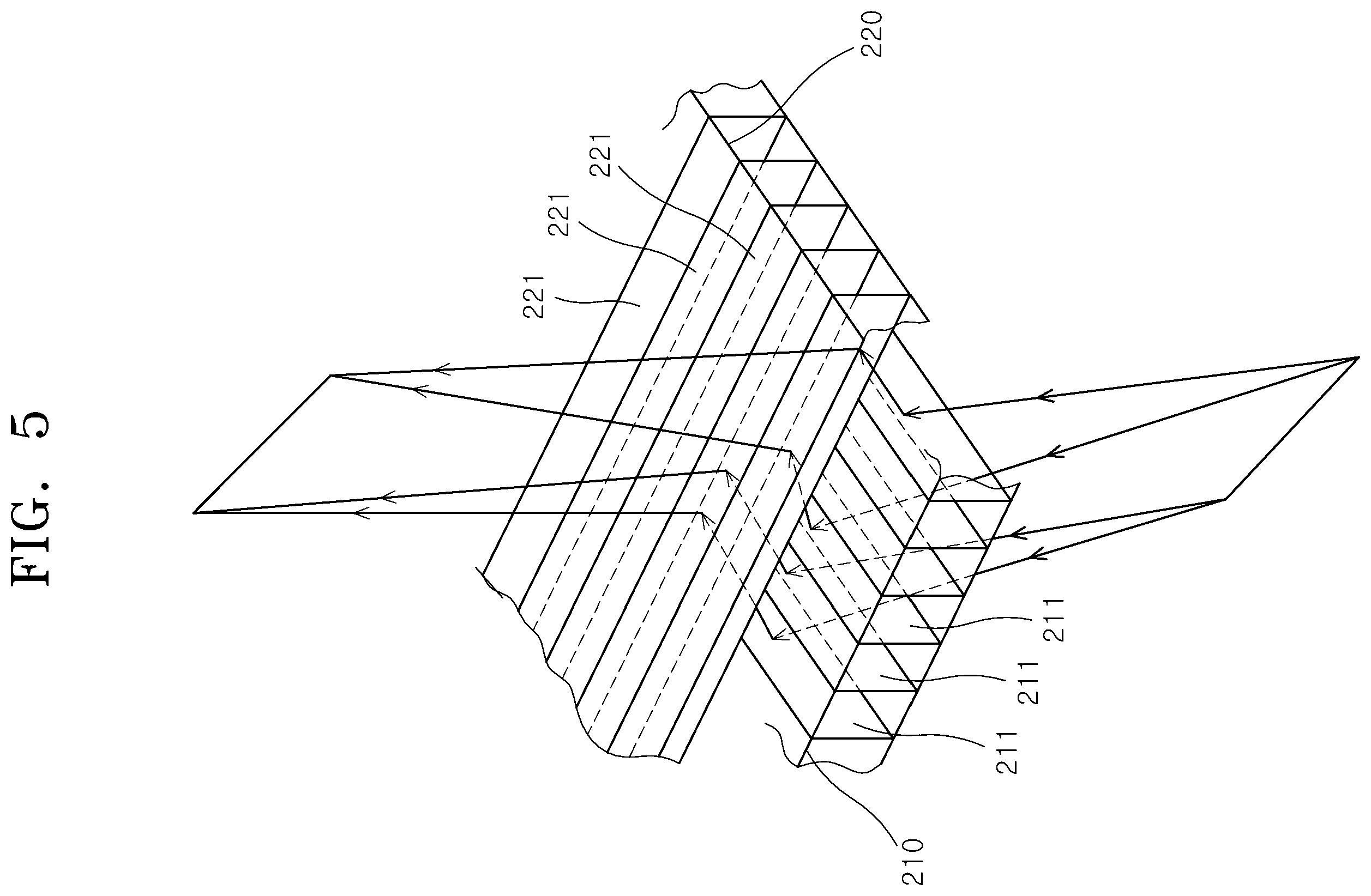 Patent US12613493 Figure 5 – Hologram sheet and hologram display apparatus including the same