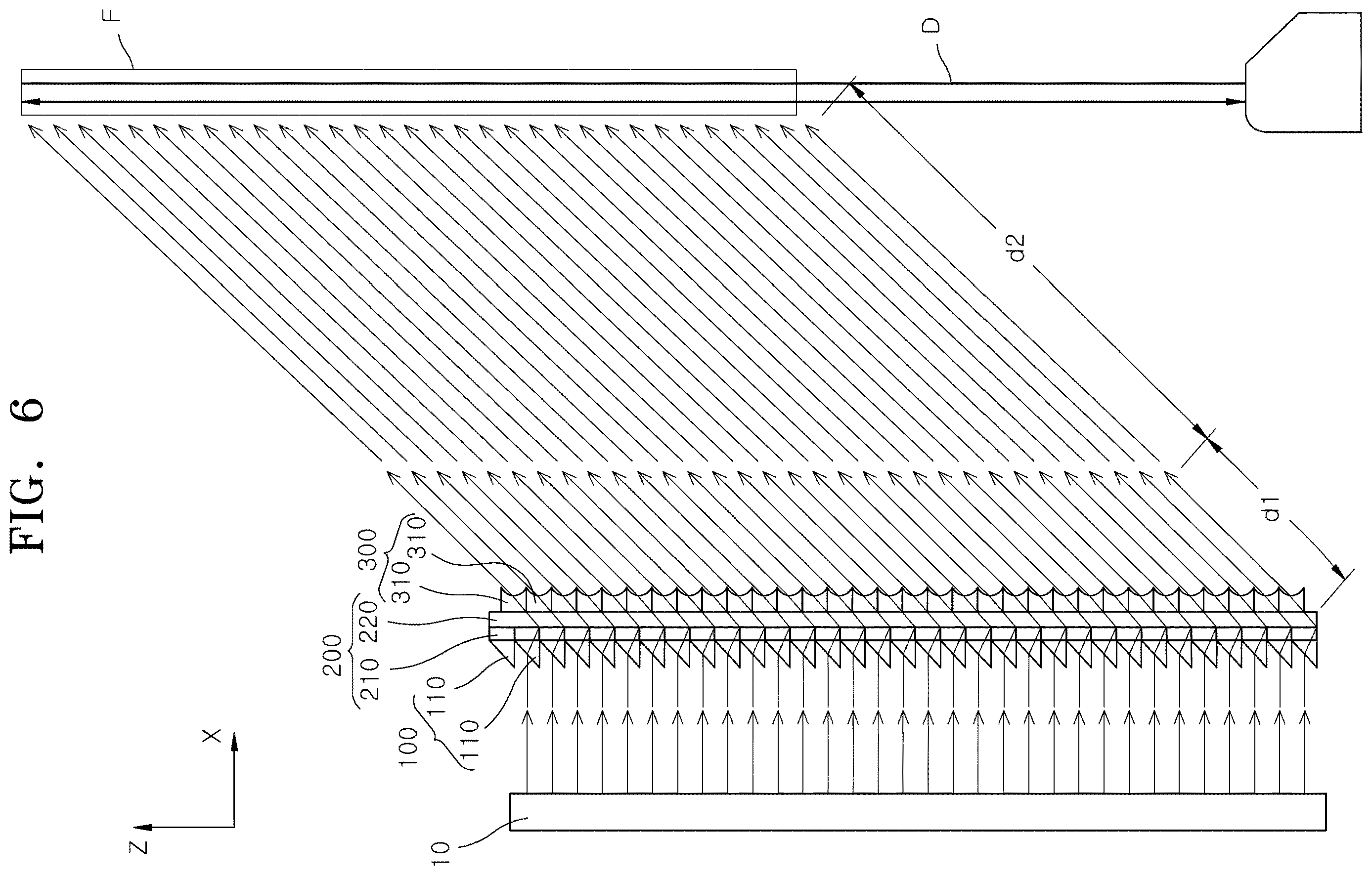 Patent US12613493 Figure 6 – Hologram sheet and hologram display apparatus including the same