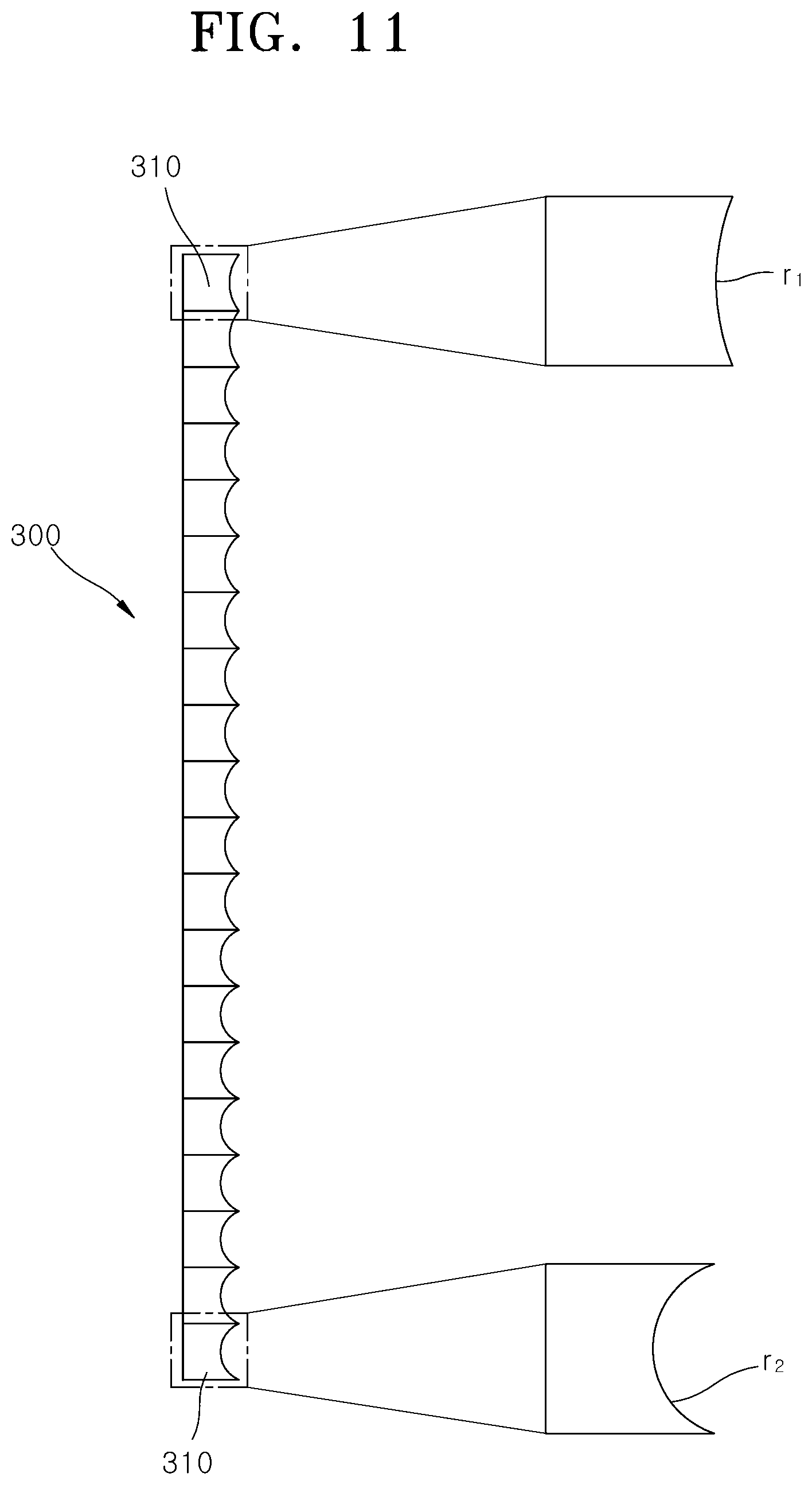 Patent US12613493 Figure 11 – Hologram sheet and hologram display apparatus including the same