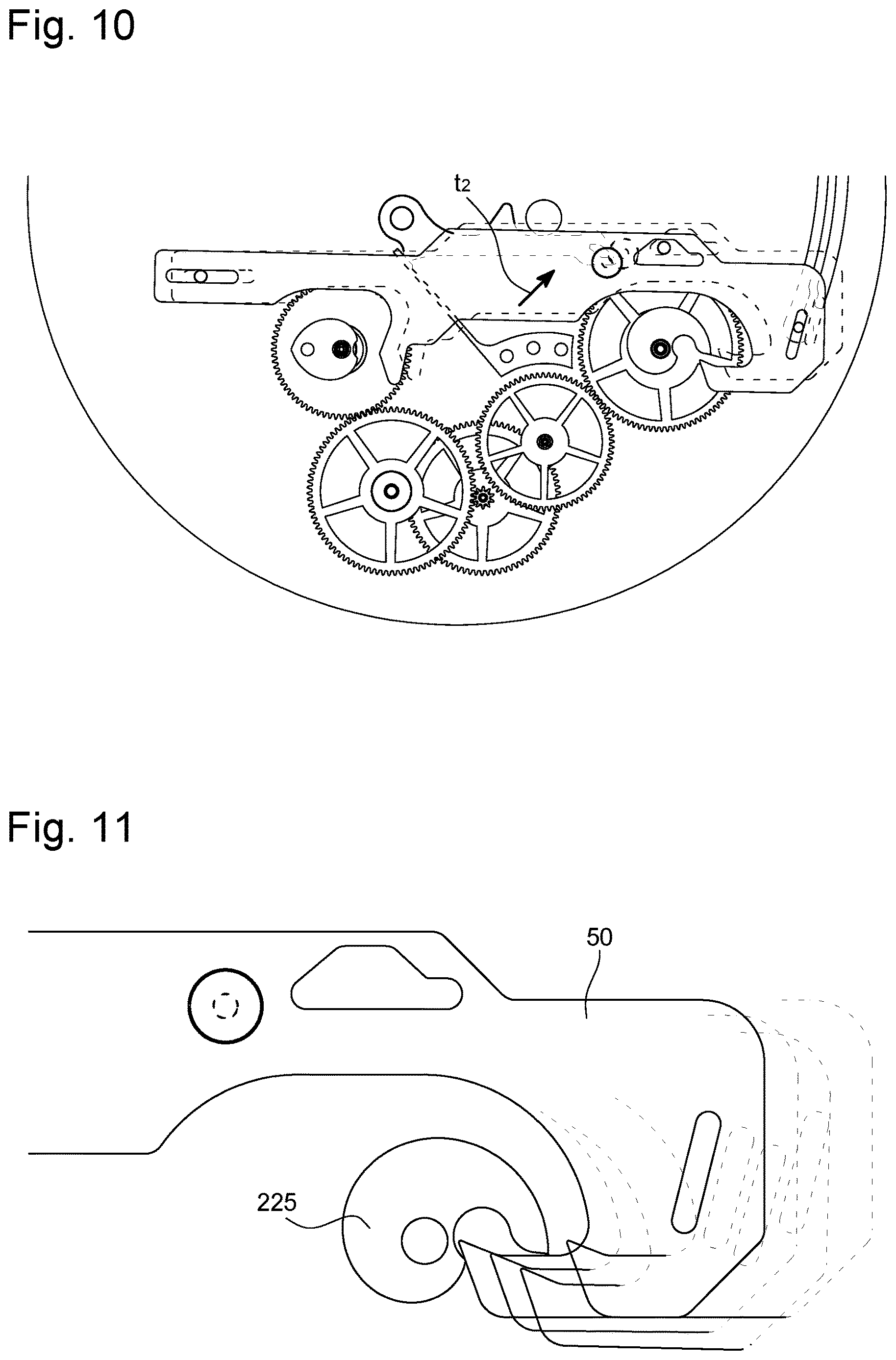 Patent US12613497 Figure 6 – Chronograph mechanism for a horological movement and timepiece comprising such a mechanism