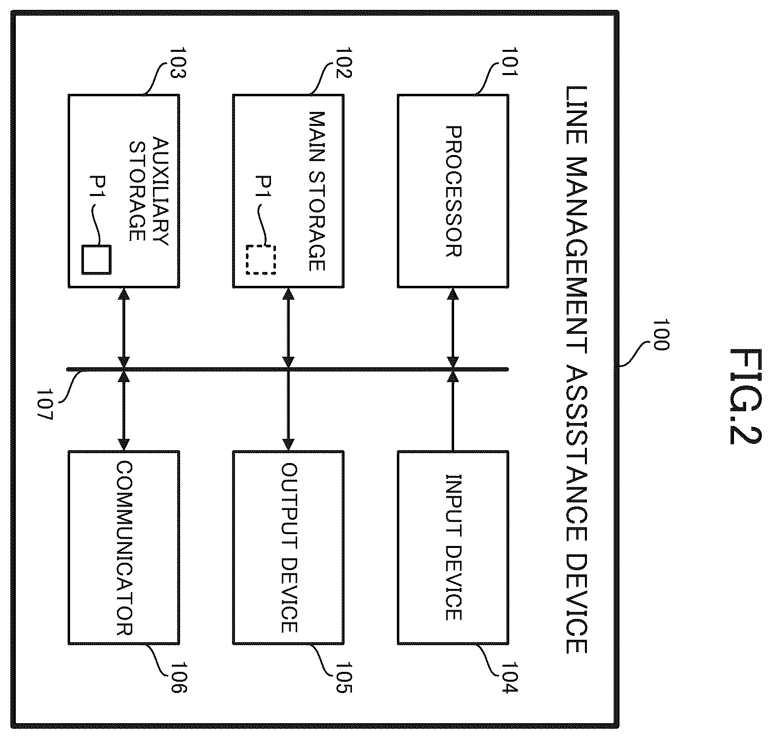 Patent US12613516 Figure 2 – Line management assistance device, line management assisting method, and recording medium
