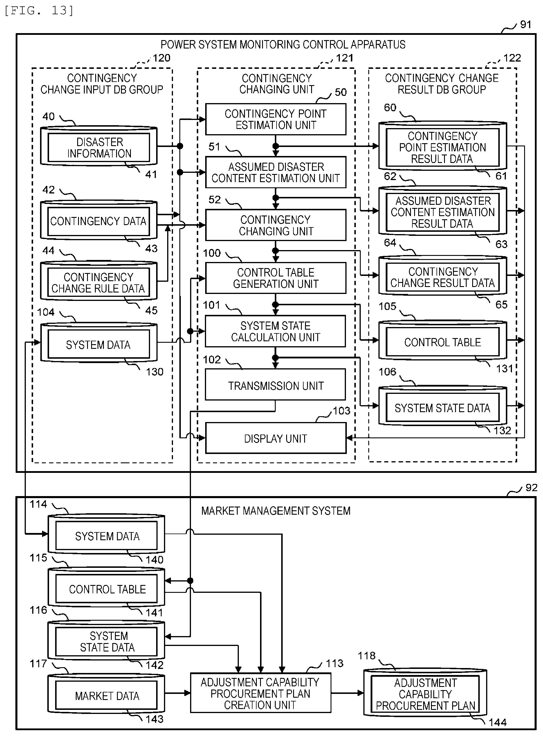 Patent US12613519 Figure 14 – Power system monitoring control system and method