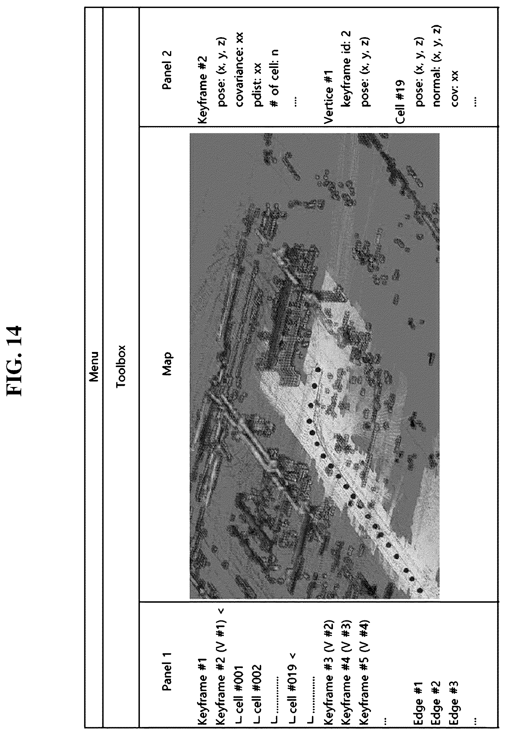 Patent US12613524 Figure 12 – Apparartus and method for editing 3D slam data