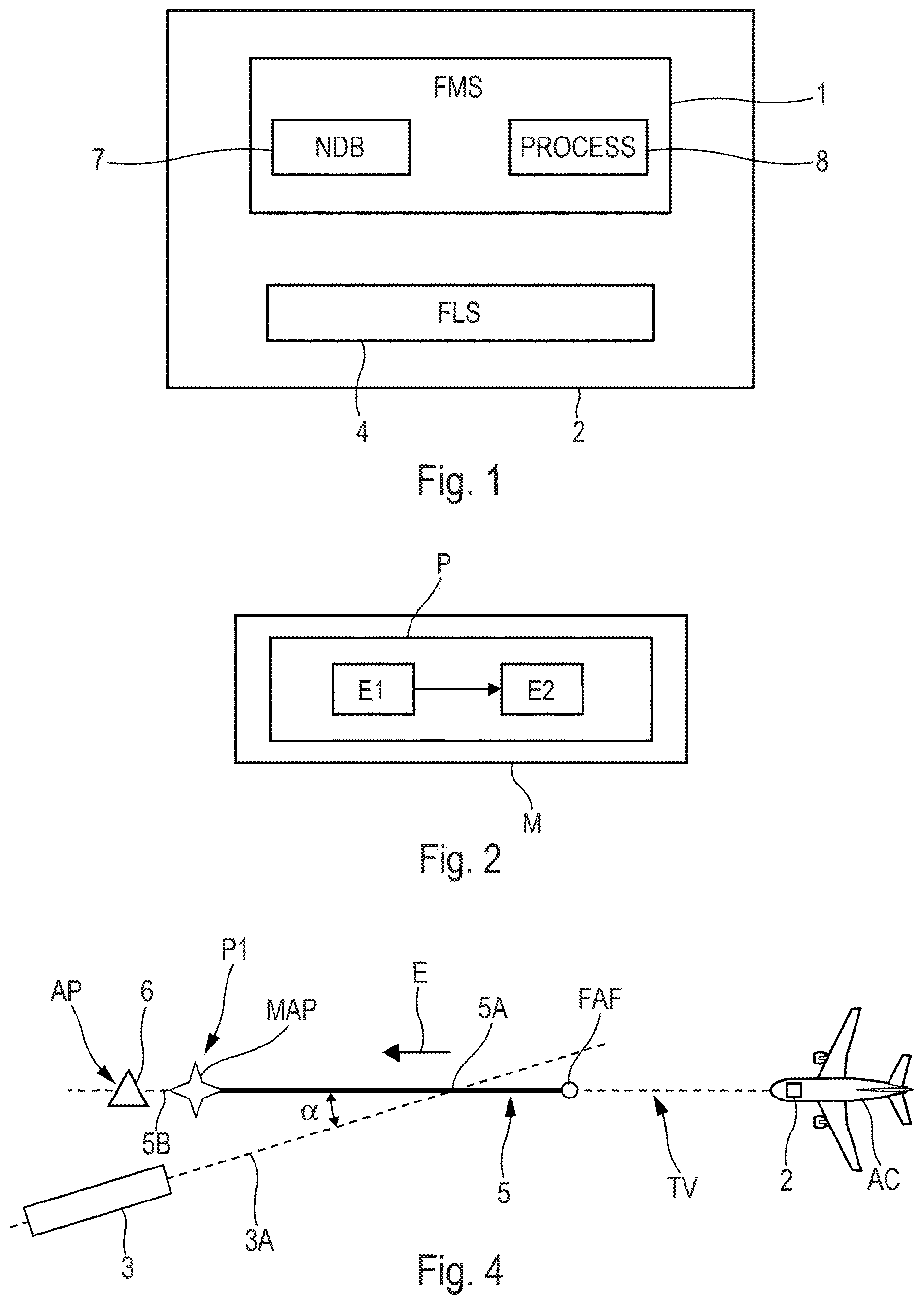 Patent US12613526 Figure 1 – Method and avionics computer for determining an anchor point of a terminal segment on the basis of a missed approach point, for a non-precision approach