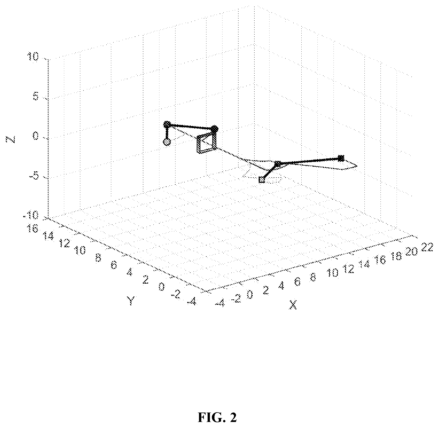 Patent US12613527 Figure 2 – Method for multi-unmanned aerial vehicle formation to pass through frame-shaped obstacle