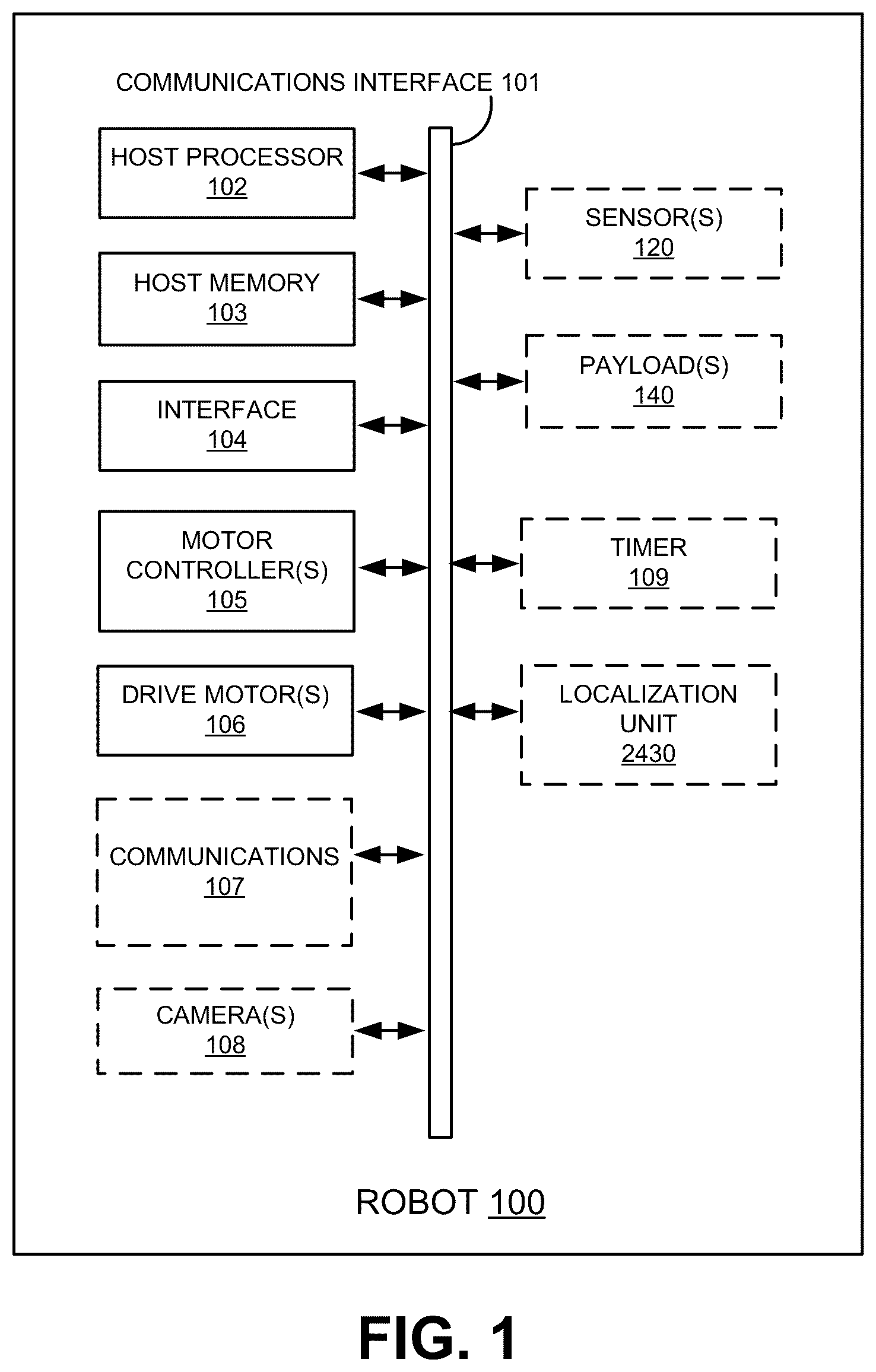 Patent US12613536 Figure 1 – Localization of a device within an enclosed bulk store for granular material