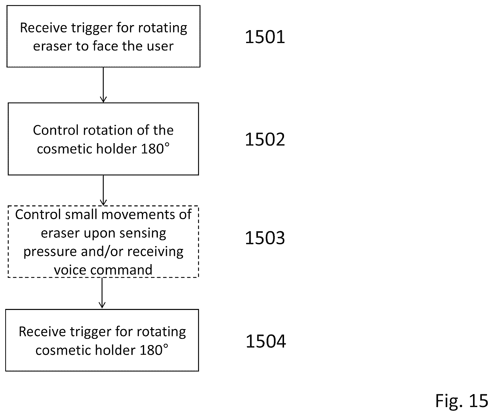 Patent US12613538 Figure 19 – Smart system and ecosystem for cosmetic applicator configured for users with limited mobility