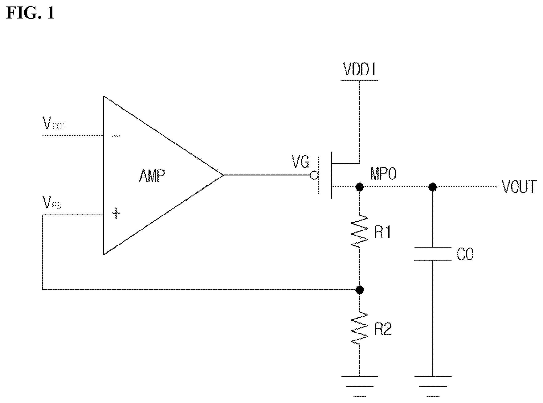 Patent US12613542 — Regulator circuit and operating method for the same — Figure 1