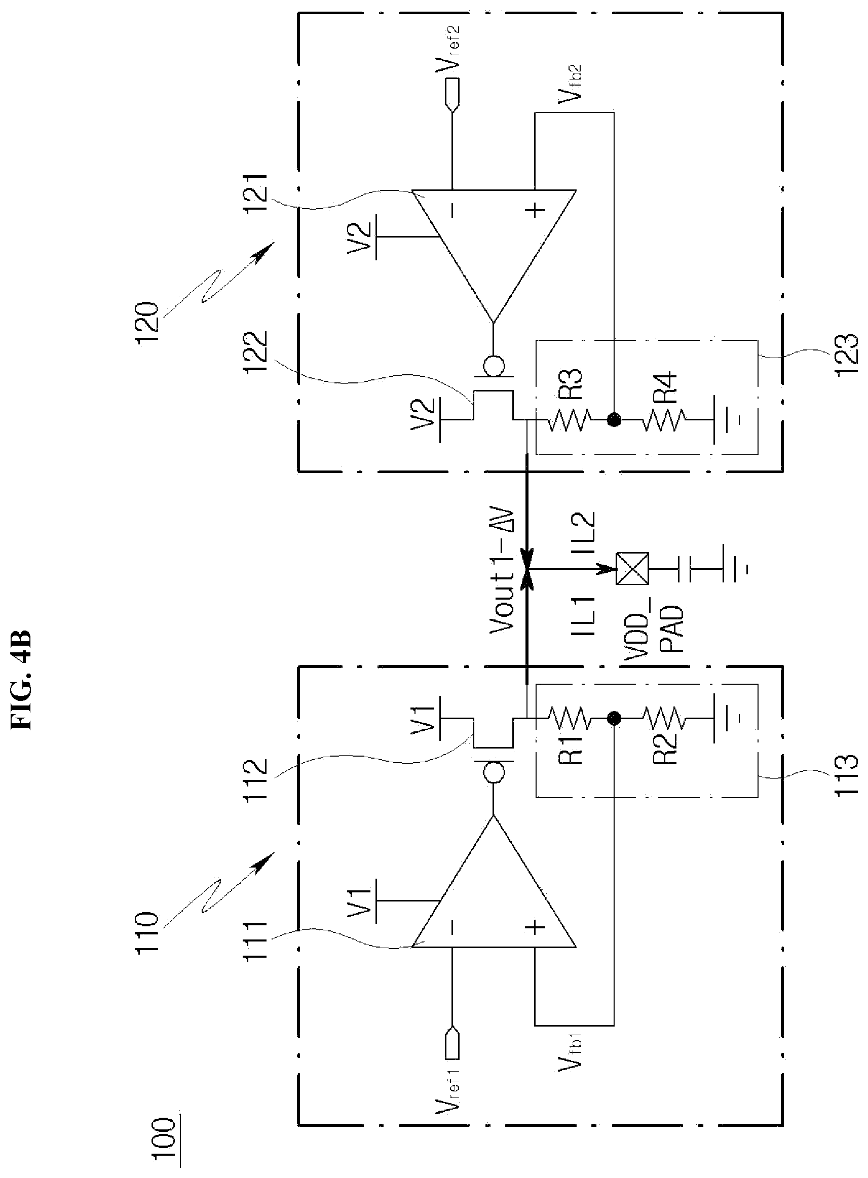 Patent US12613542 Figure 5 – Regulator circuit and operating method for the same