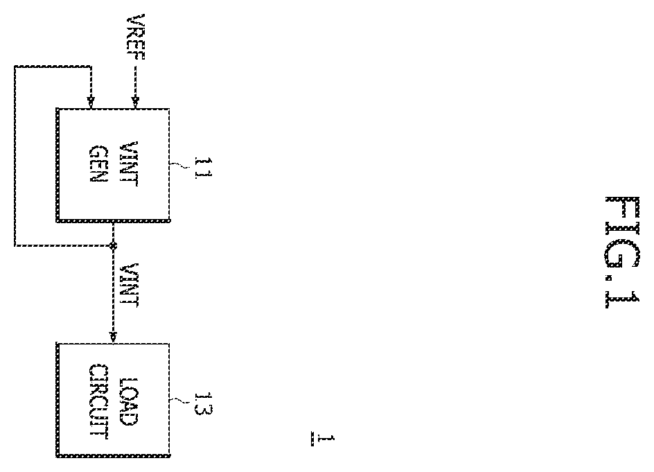 Patent US12613543 Figure 1 – Electronic devices including internal voltage generation circuits