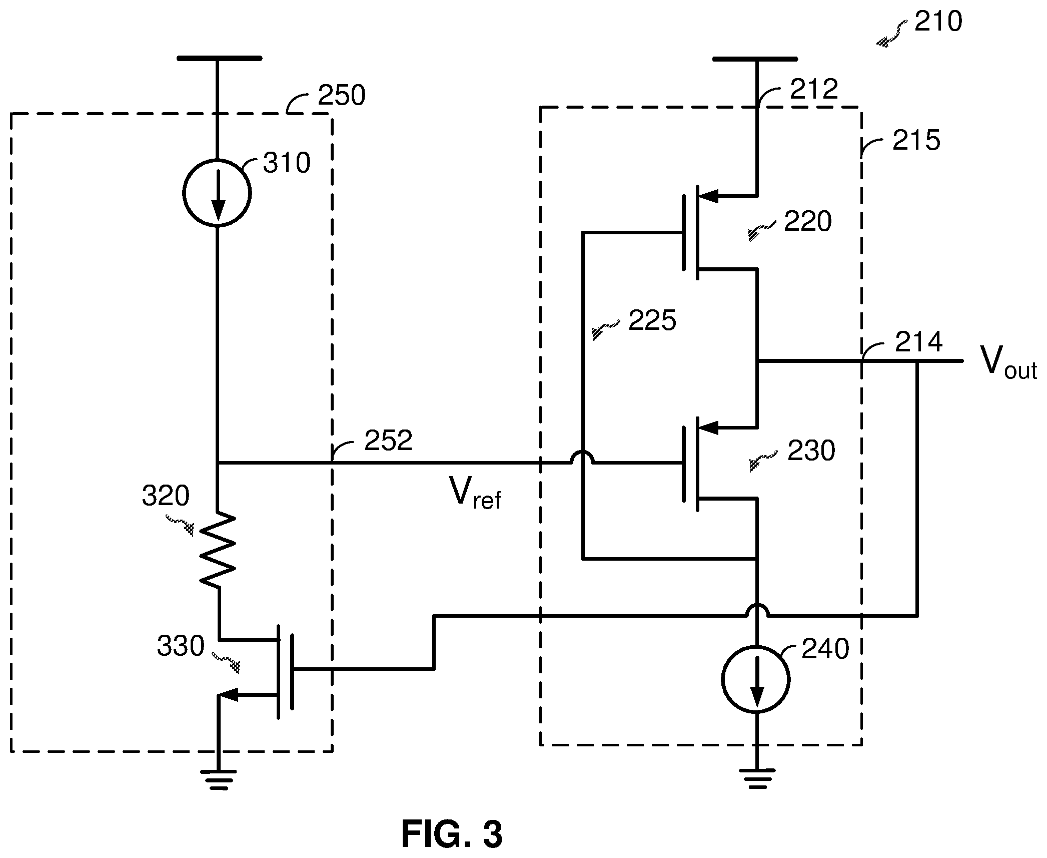 Patent US12613545 Figure 3 – Low-profile power supply regulator utilizing flipped voltage follower