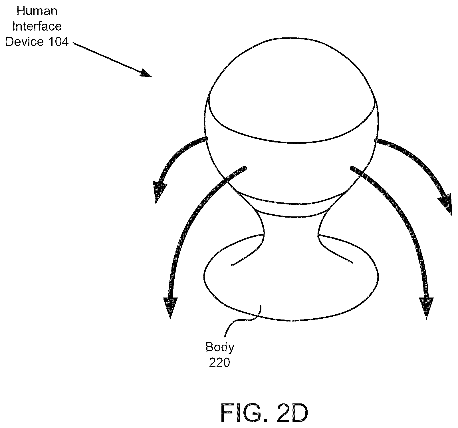 Patent US12613546 Figure 4 – Mobile passive joystick with magnet sensing
