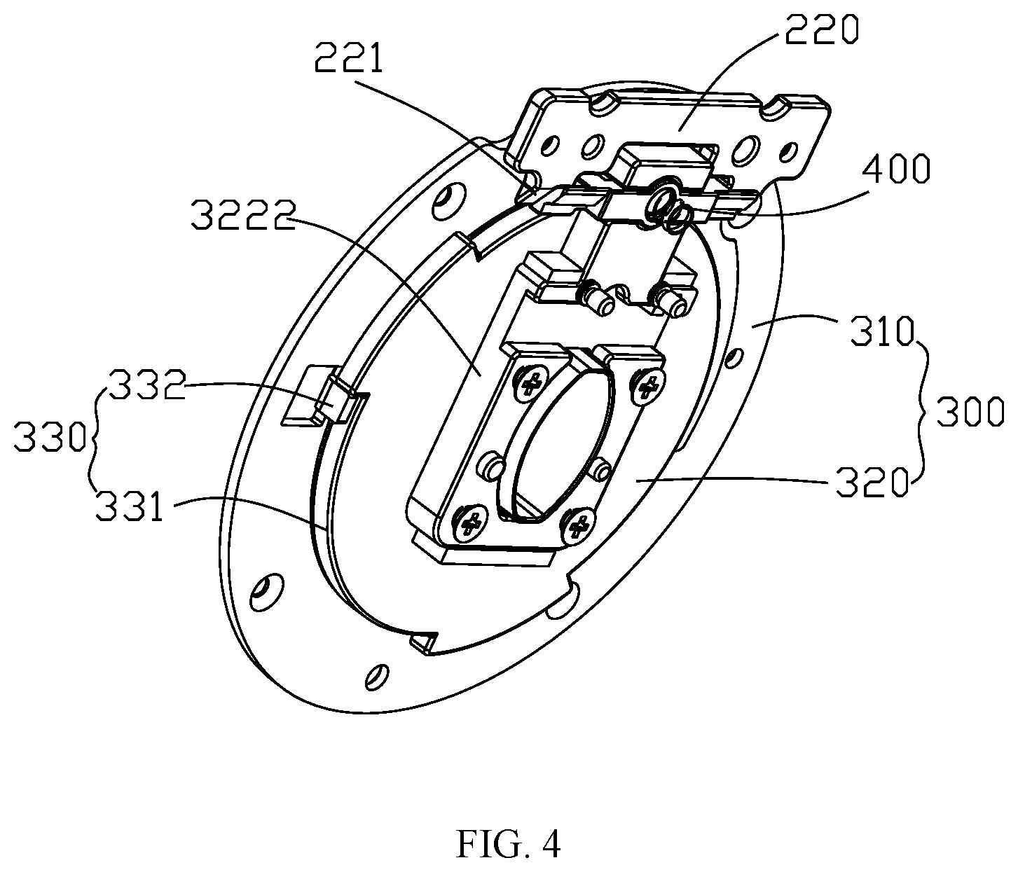 Patent US12613547 Figure 3 – Electronic apparatus with slide-and-rotate hinge having height-actuated lock