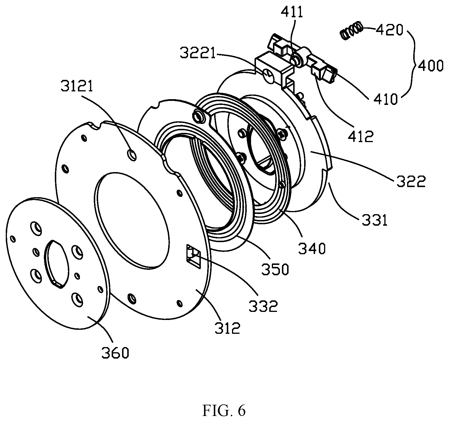 Patent US12613547 Figure 5 – Electronic apparatus with slide-and-rotate hinge having height-actuated lock