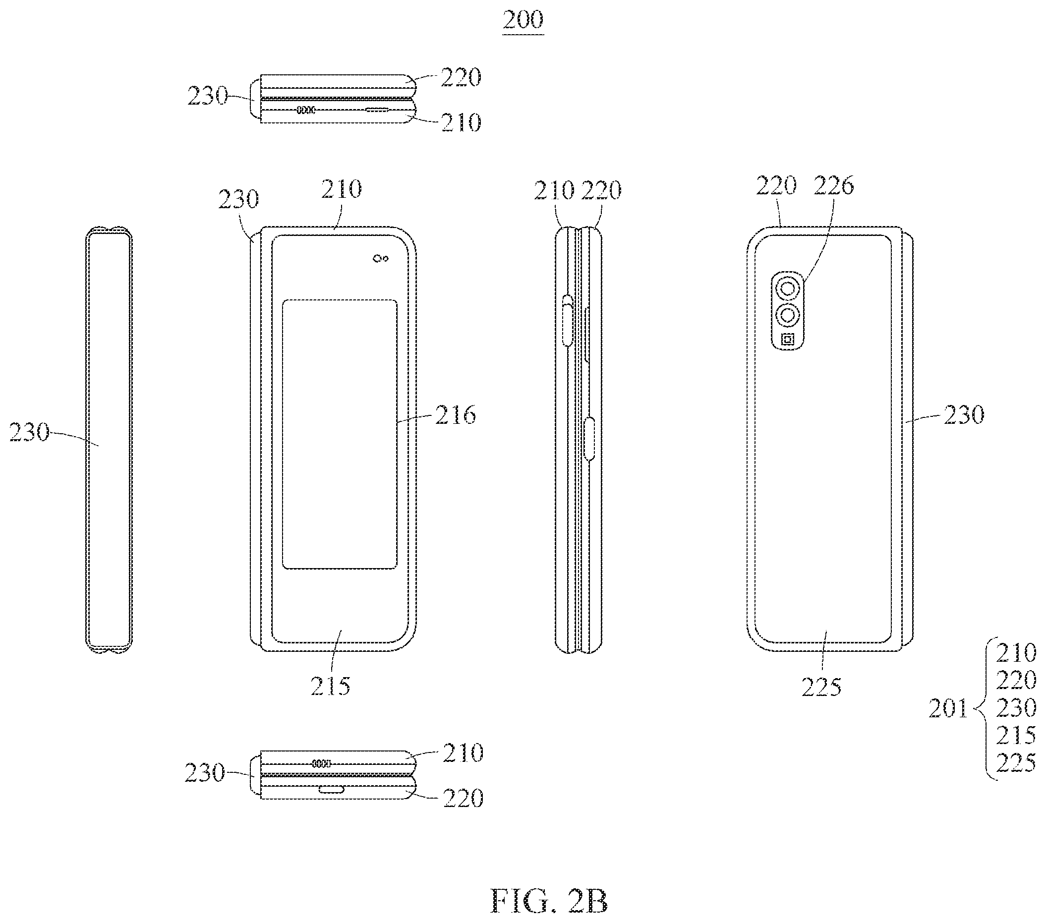 Patent US12613549 Figure 3 – Hinge assembly and electronic device including the same