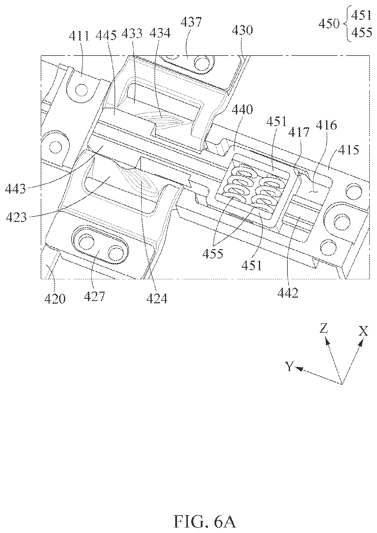 Patent US12613549 Figure 11 – Hinge assembly and electronic device including the same