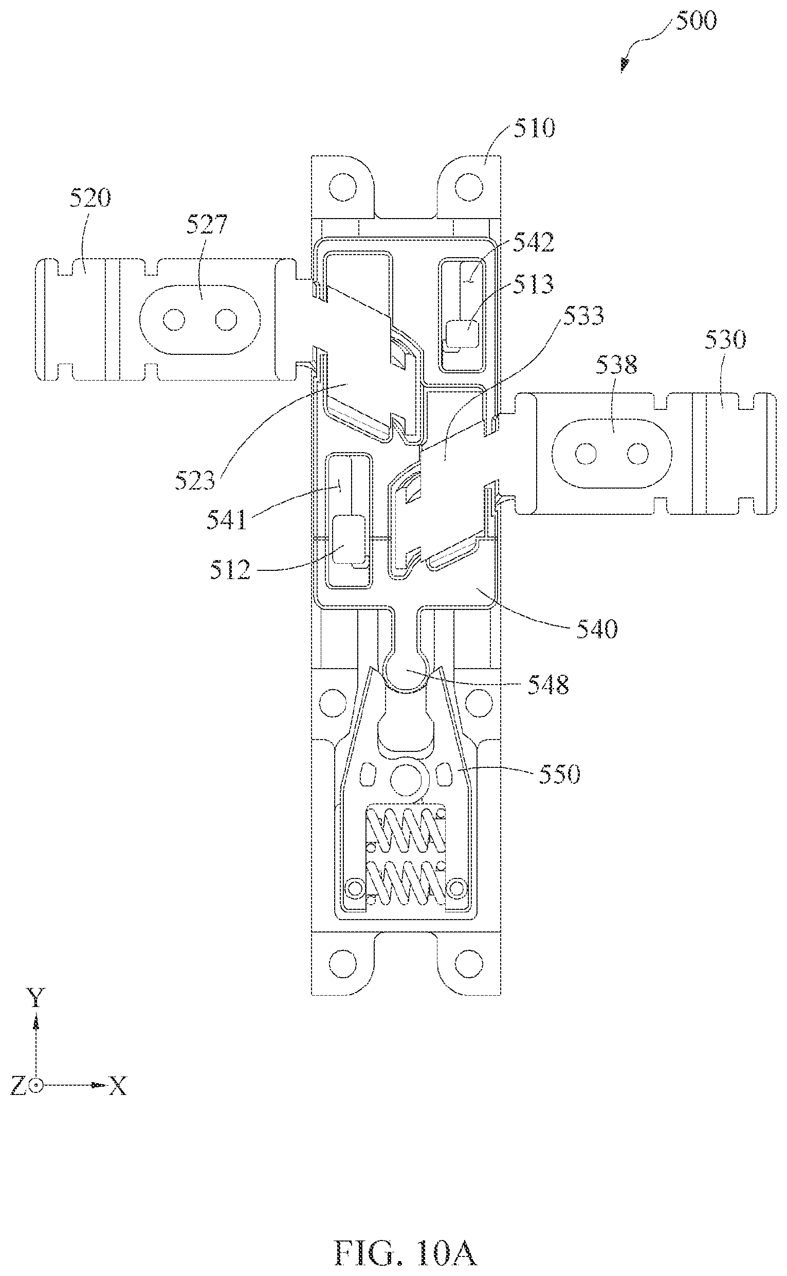Patent US12613549 Figure 19 – Hinge assembly and electronic device including the same