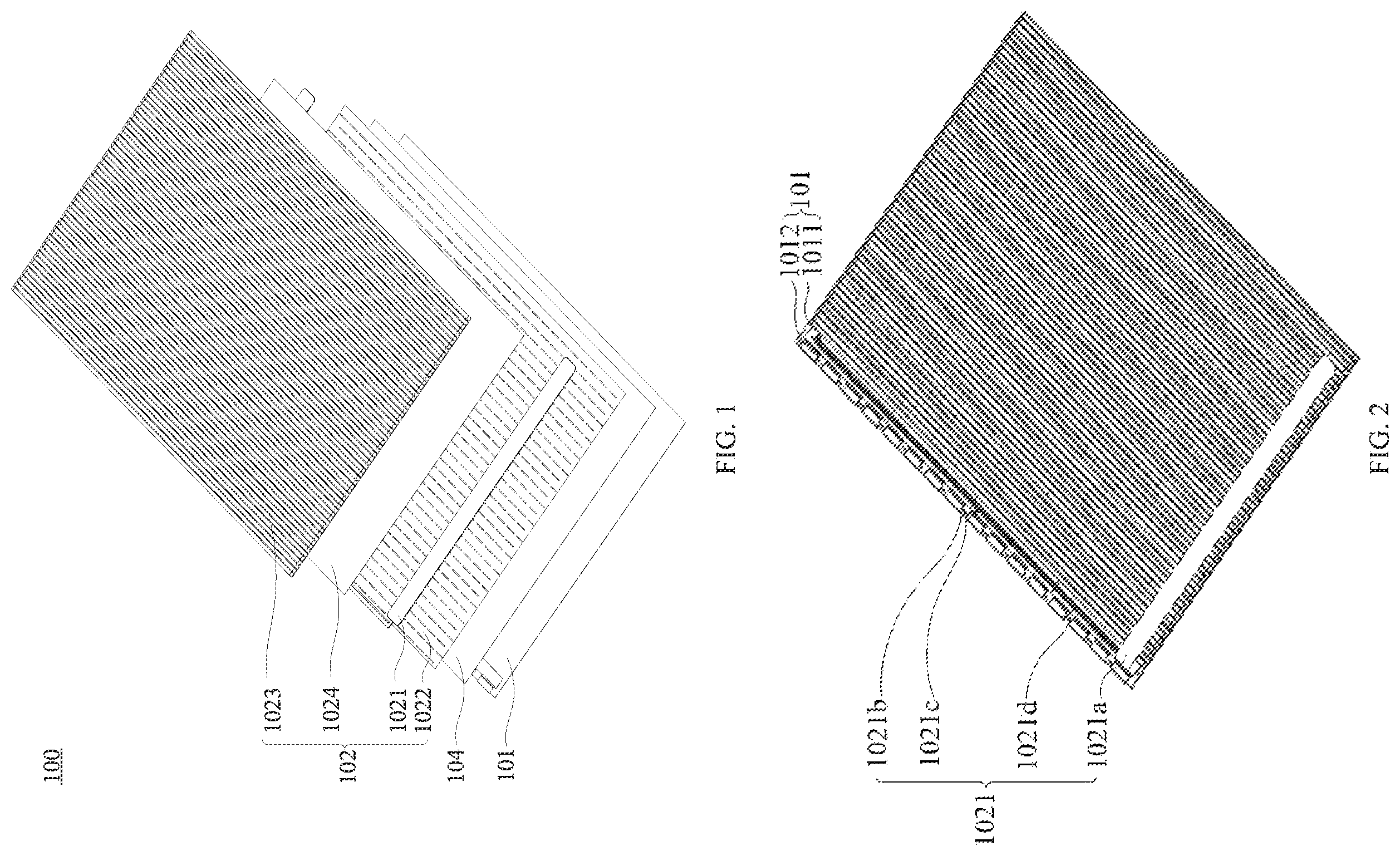 Patent US12613553 Figure 1 – Flexible display device and electronic equipment
