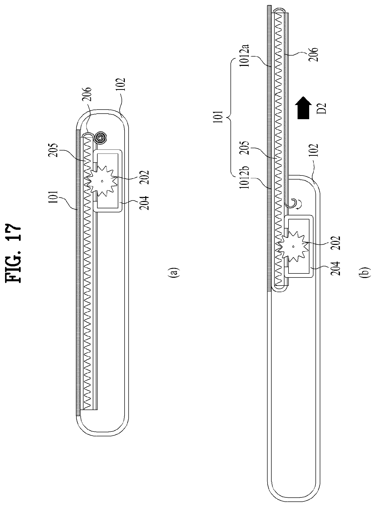 Patent US12613554 Figure 17 – Extendable mobile terminal having flexible display unit