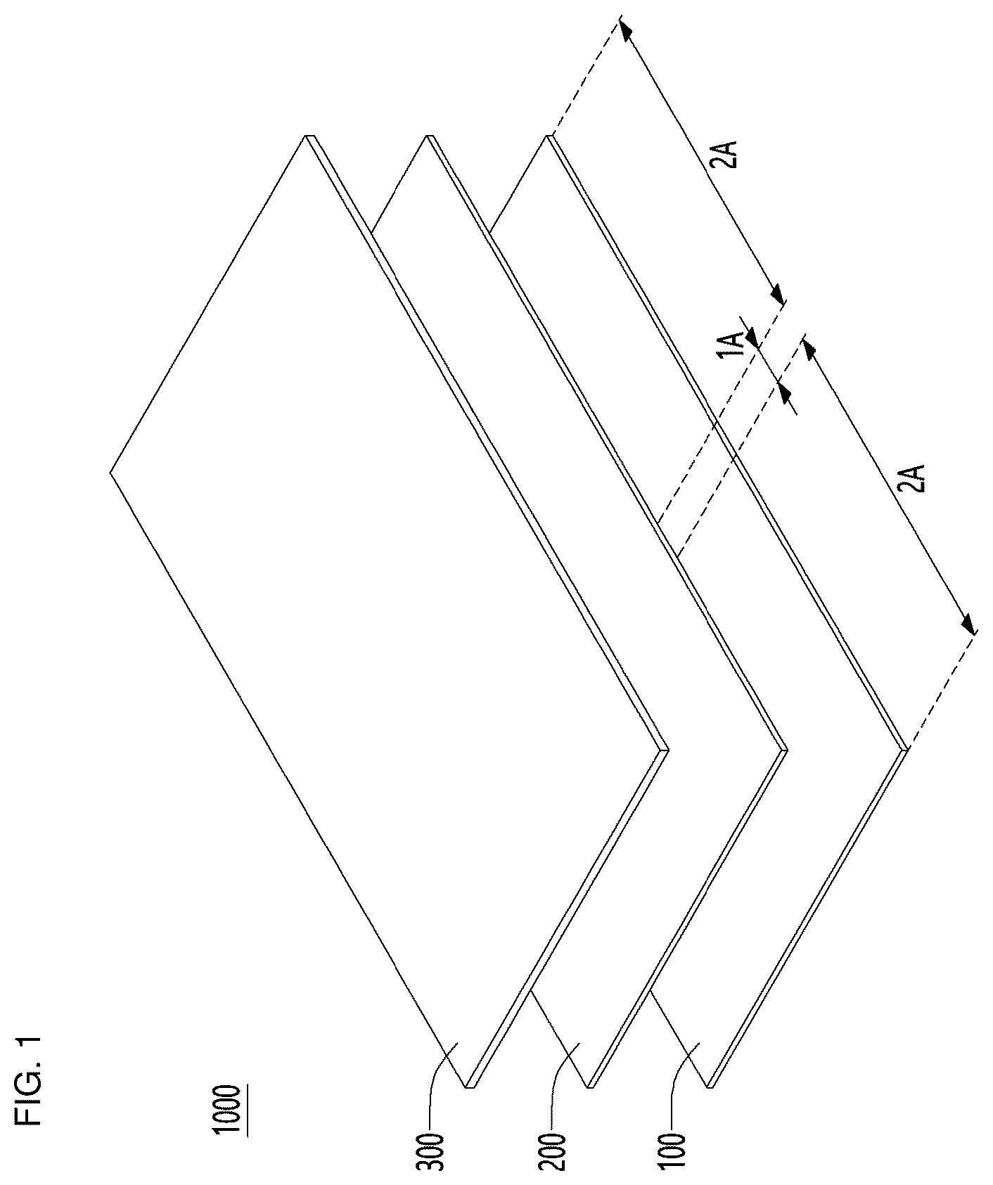 Patent US12613556 Figure 1 – Foldable display device