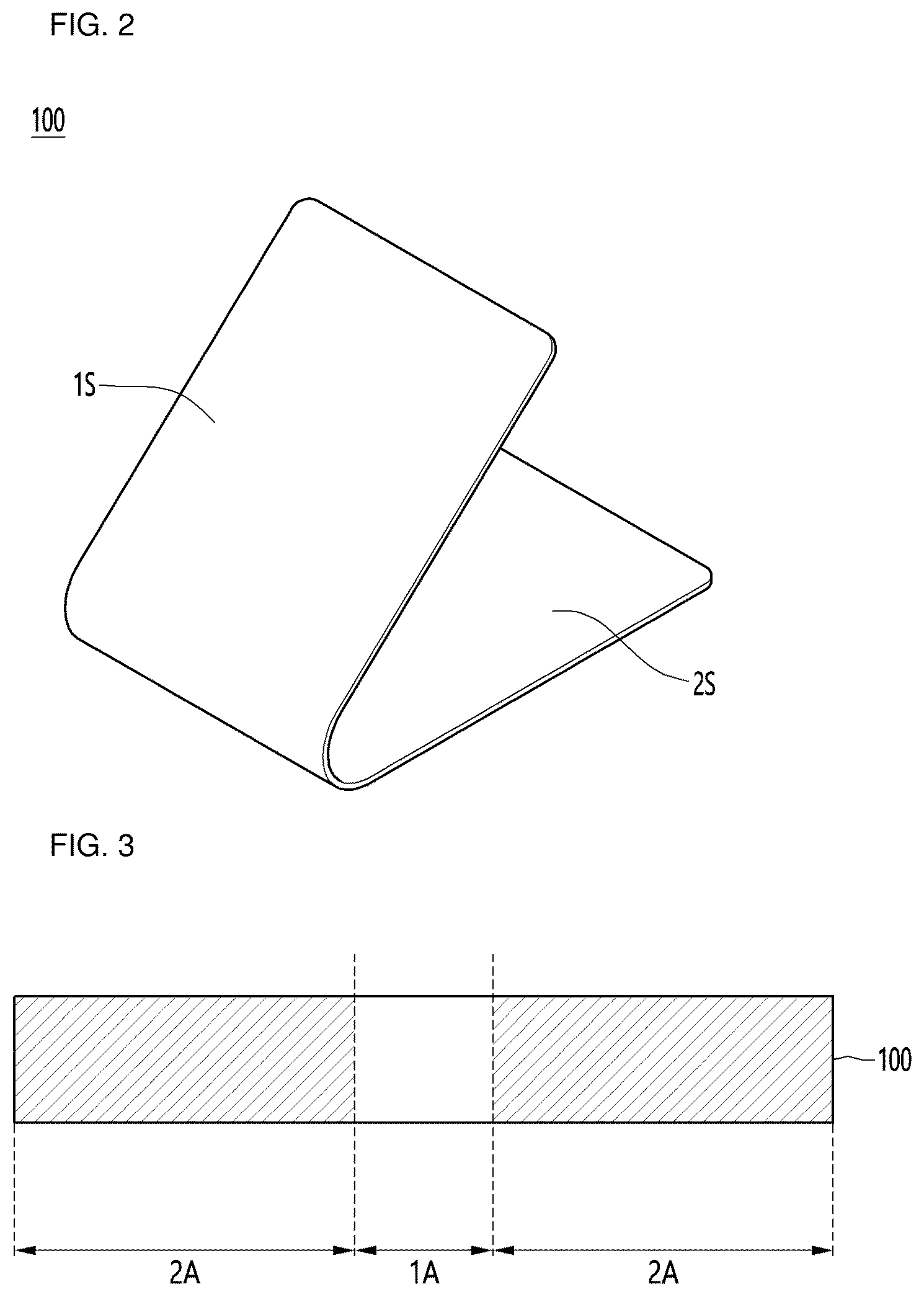 Patent US12613556 Figure 2 – Foldable display device