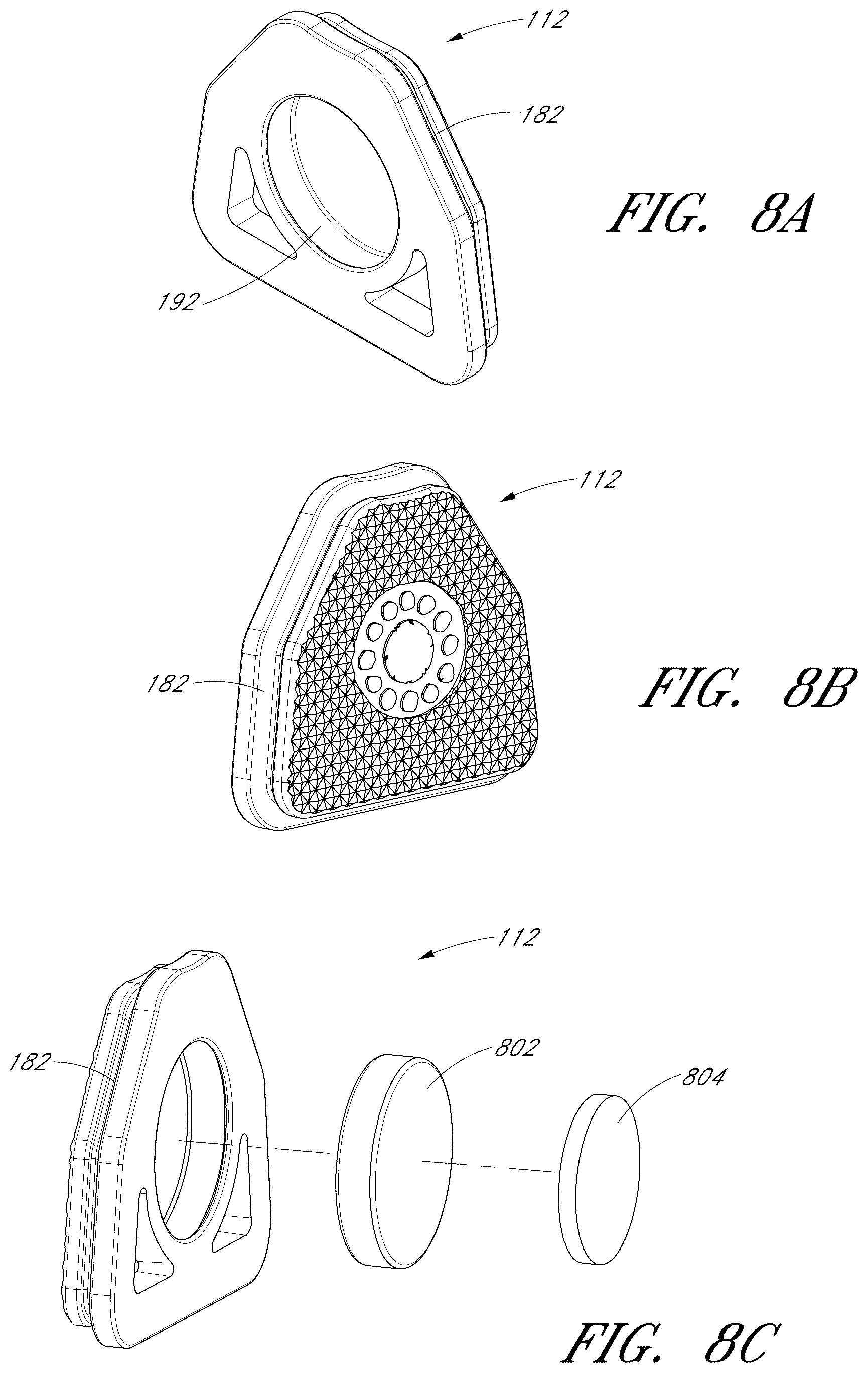 Patent US12613557 Figure 8 – Case and mount system for handheld electronic device