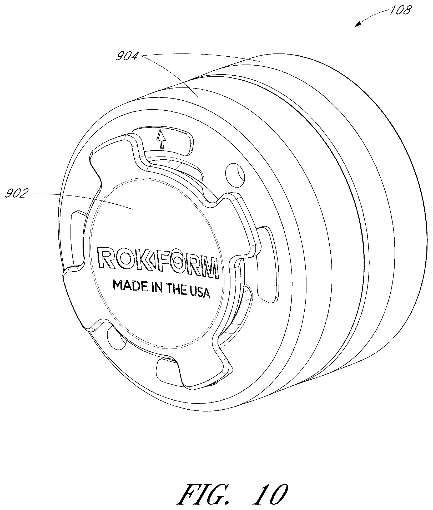 Patent US12613557 Figure 10 – Case and mount system for handheld electronic device