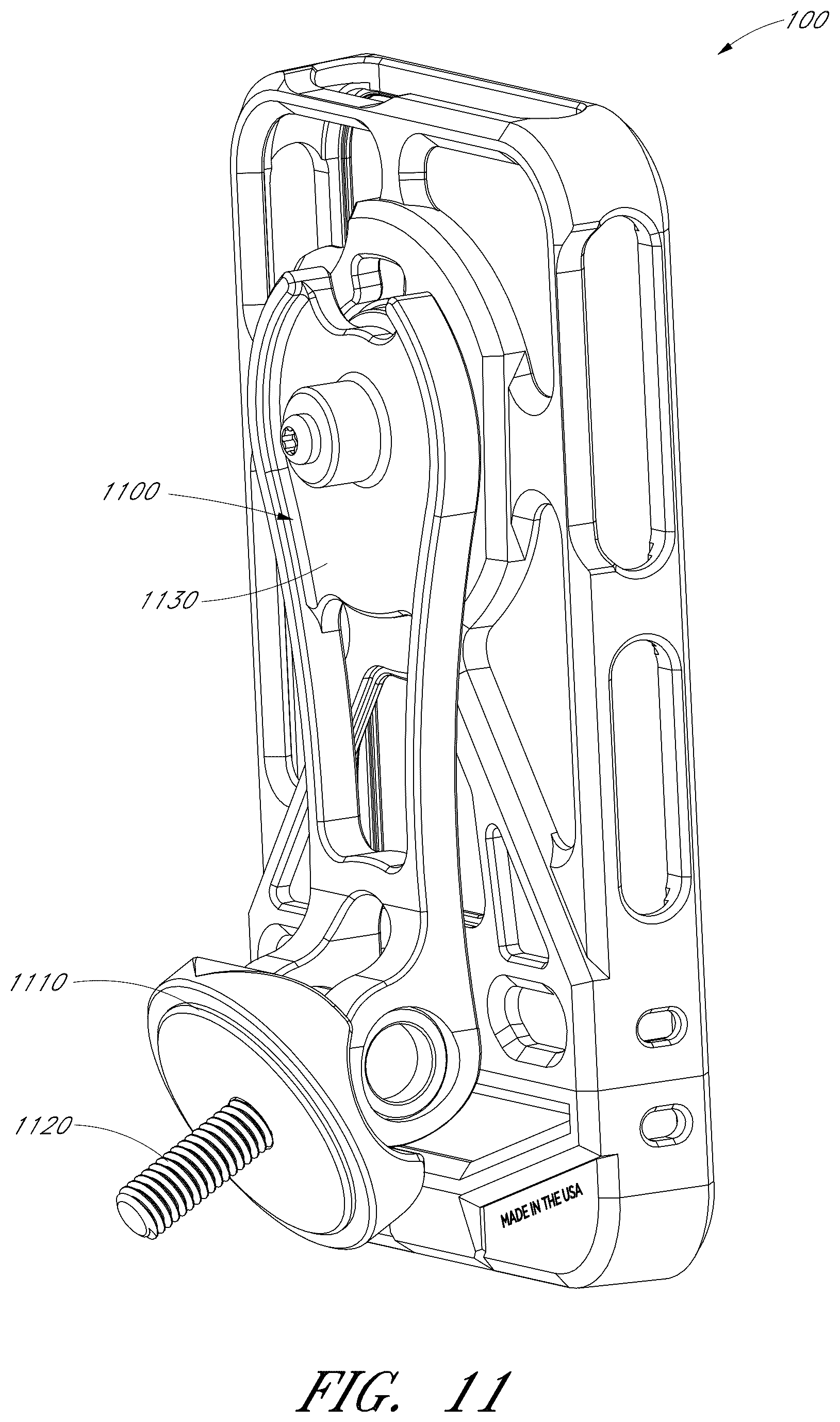 Patent US12613557 Figure 11 – Case and mount system for handheld electronic device