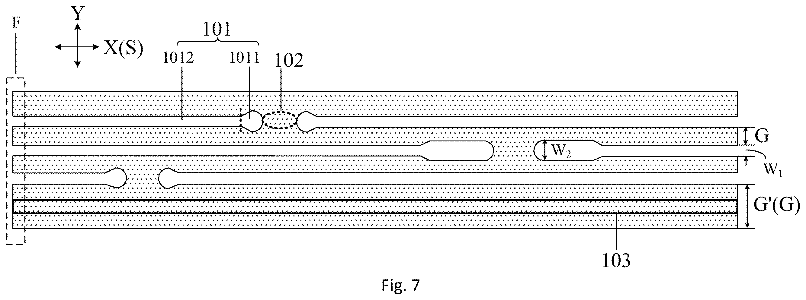 Patent US12613558 Figure 5 – Support plate and display device