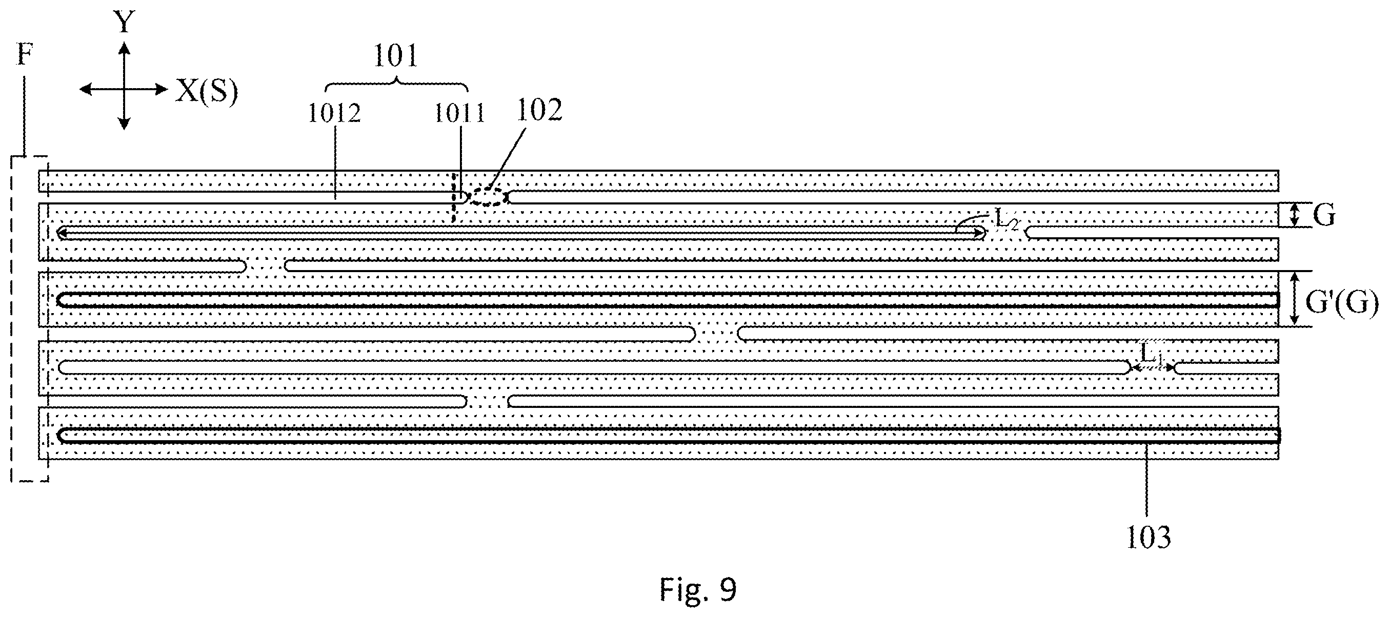 Patent US12613558 Figure 7 – Support plate and display device
