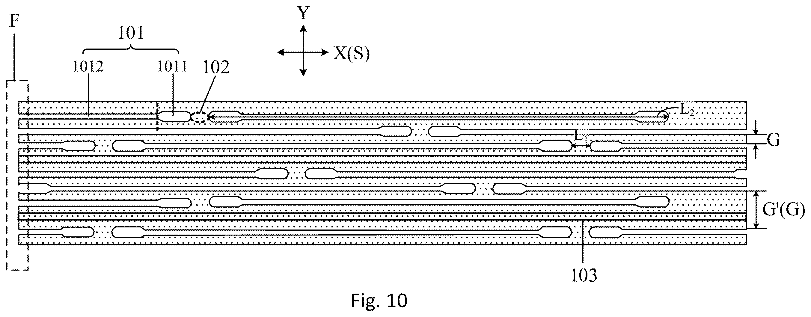 Patent US12613558 Figure 8 – Support plate and display device