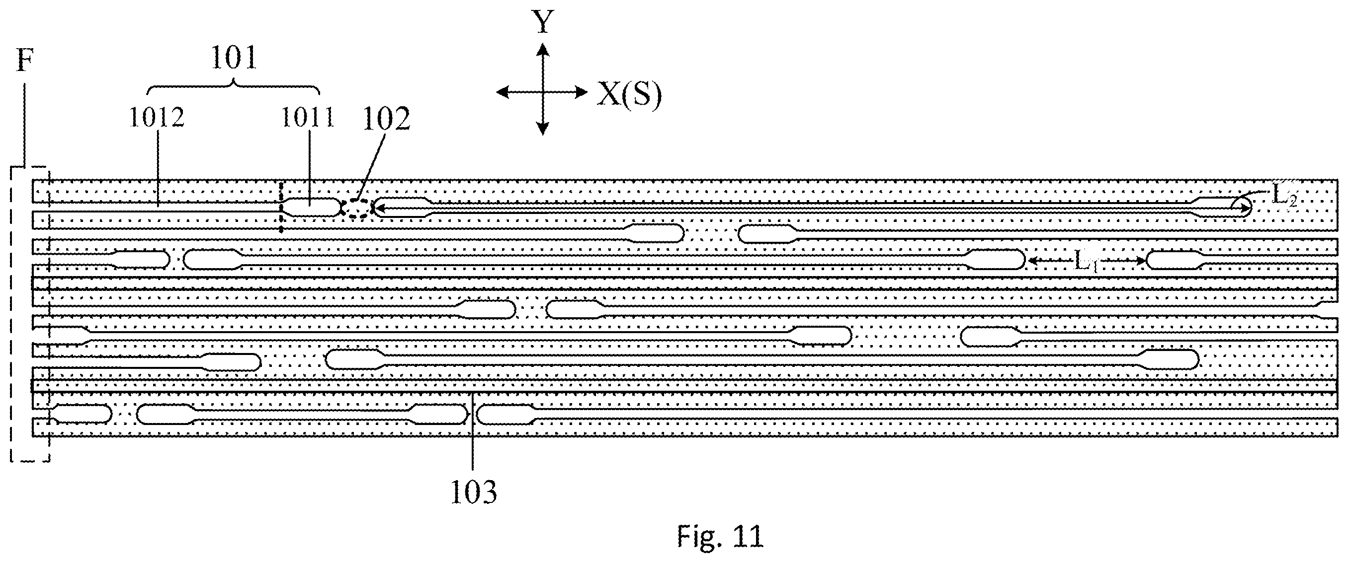 Patent US12613558 Figure 9 – Support plate and display device
