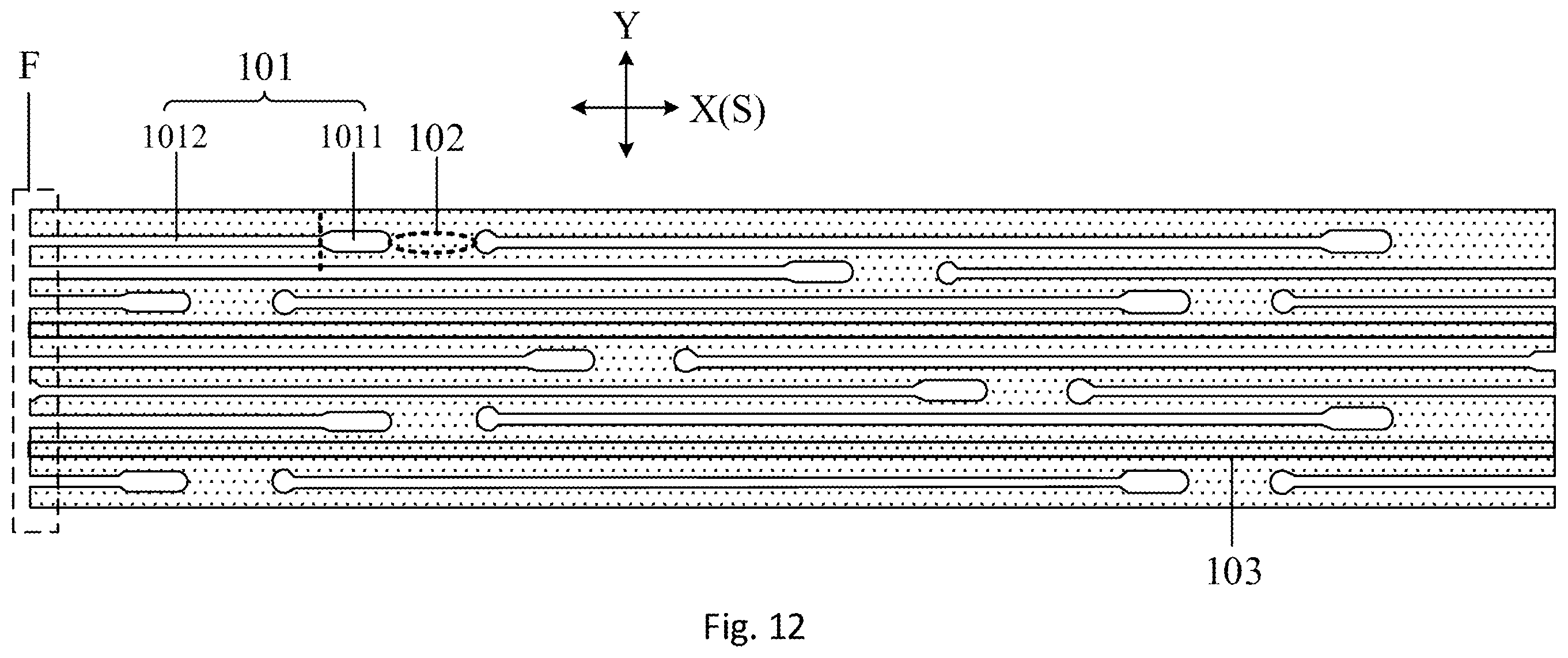 Patent US12613558 Figure 10 – Support plate and display device