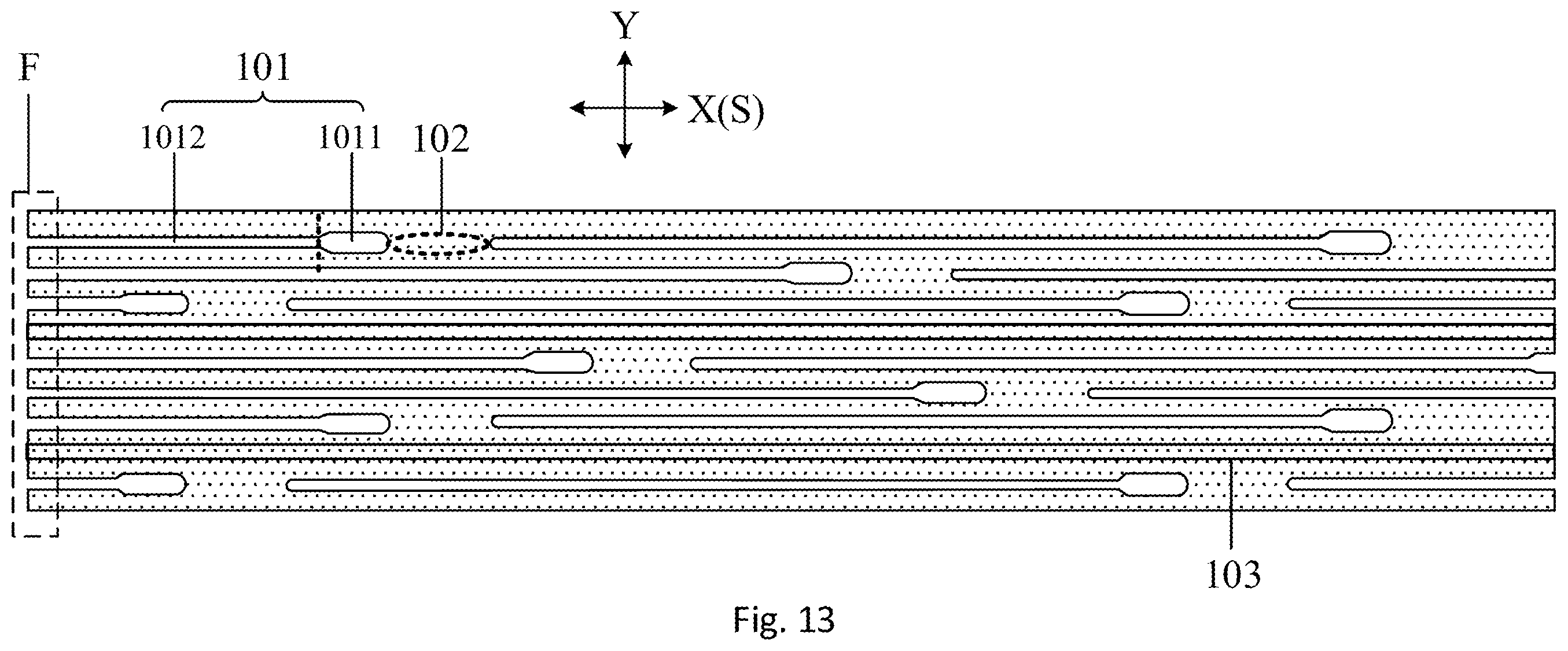 Patent US12613558 Figure 11 – Support plate and display device