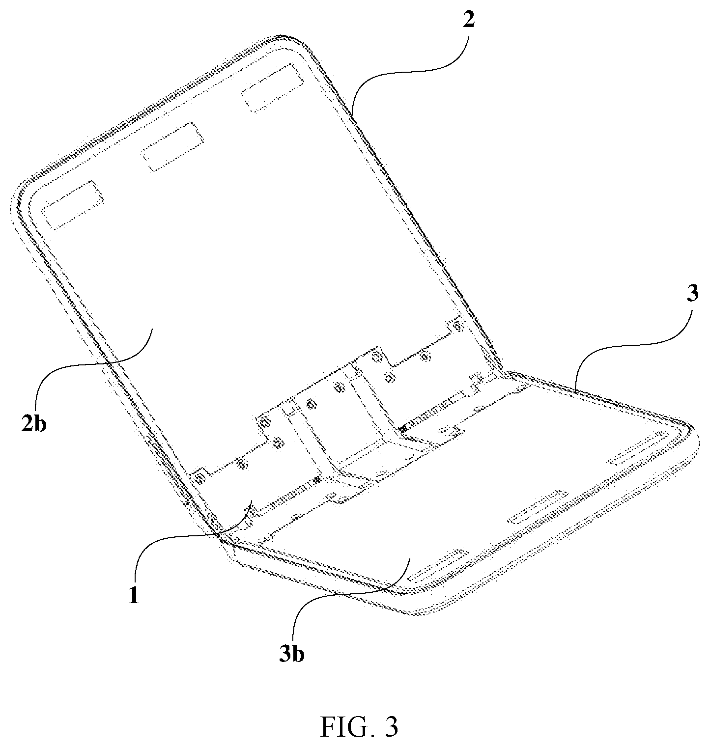 Patent US12613561 Figure 3 – Rotating shaft mechanism and electronic device