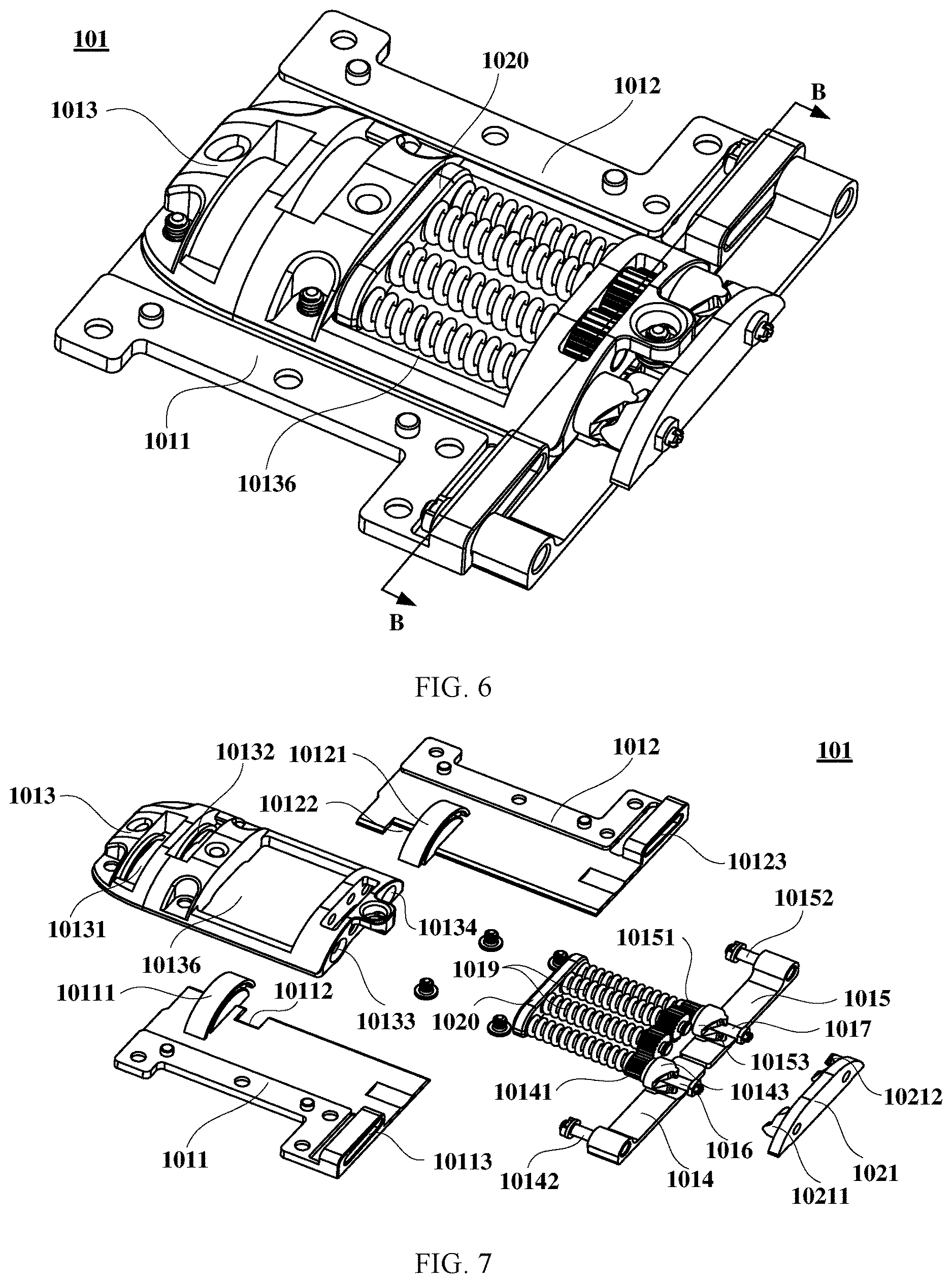 Patent US12613561 Figure 6 – Rotating shaft mechanism and electronic device