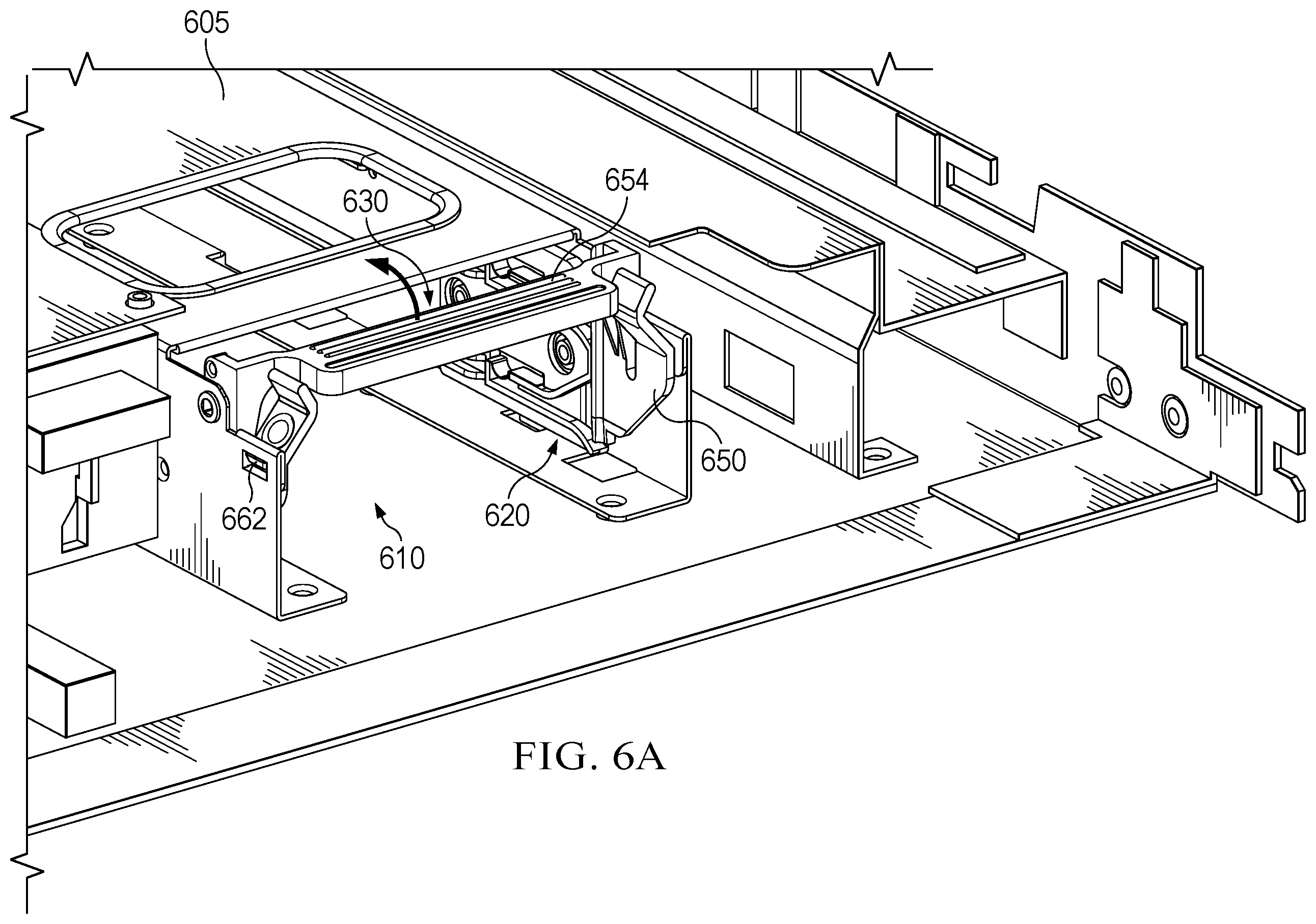 Patent US12613563 Figure 7 – Server system open compute project mounting system