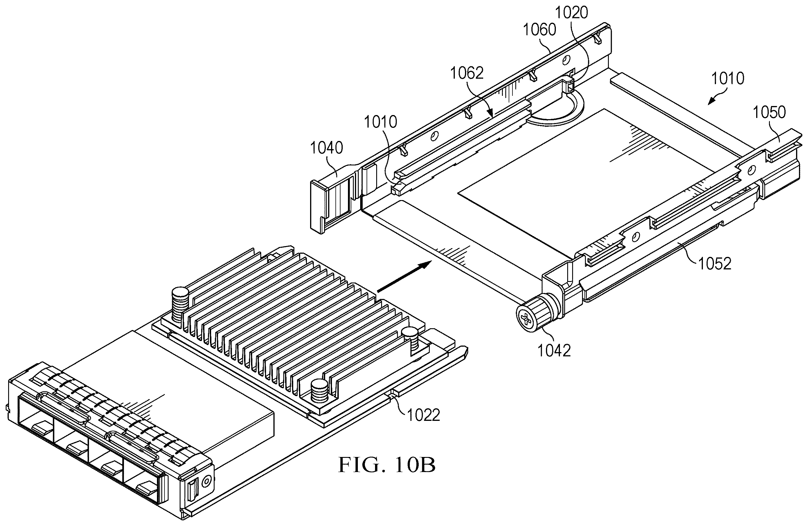 Patent US12613563 Figure 14 – Server system open compute project mounting system