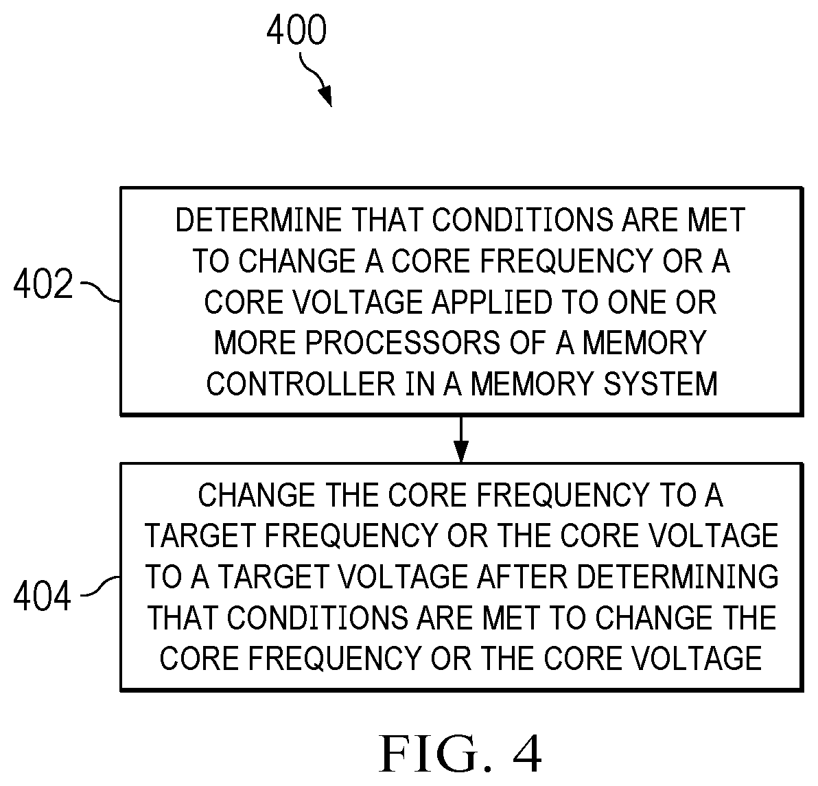 Patent US12613567 Figure 4 – Power consumption control in memory systems